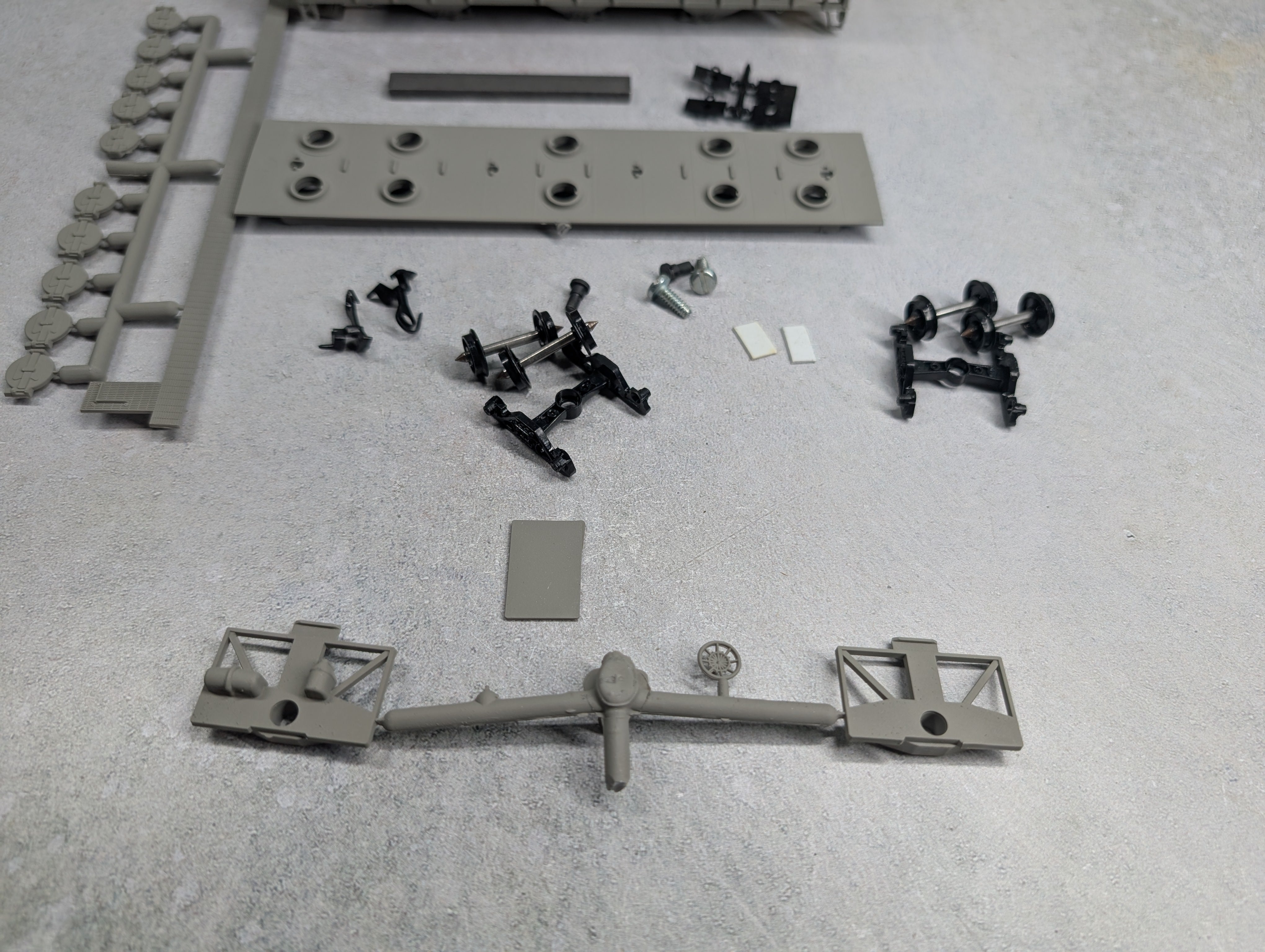 USED E&B Valley 6806 HO Scale Covered Hopper New York Central NYC KIT