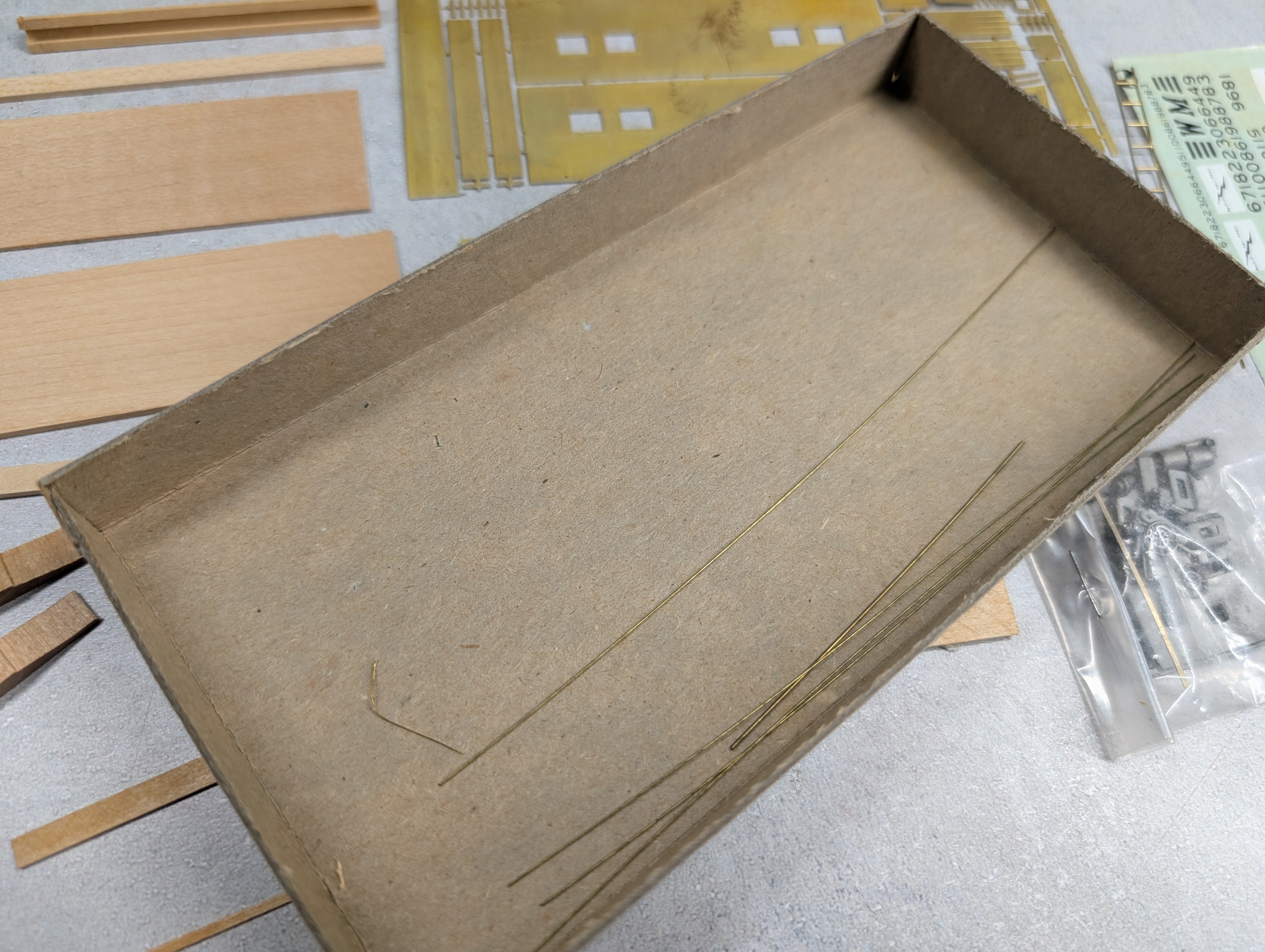 USED Quality Craft 350 HO Scale AAR Steel Sided Caboose Western Maryland KIT