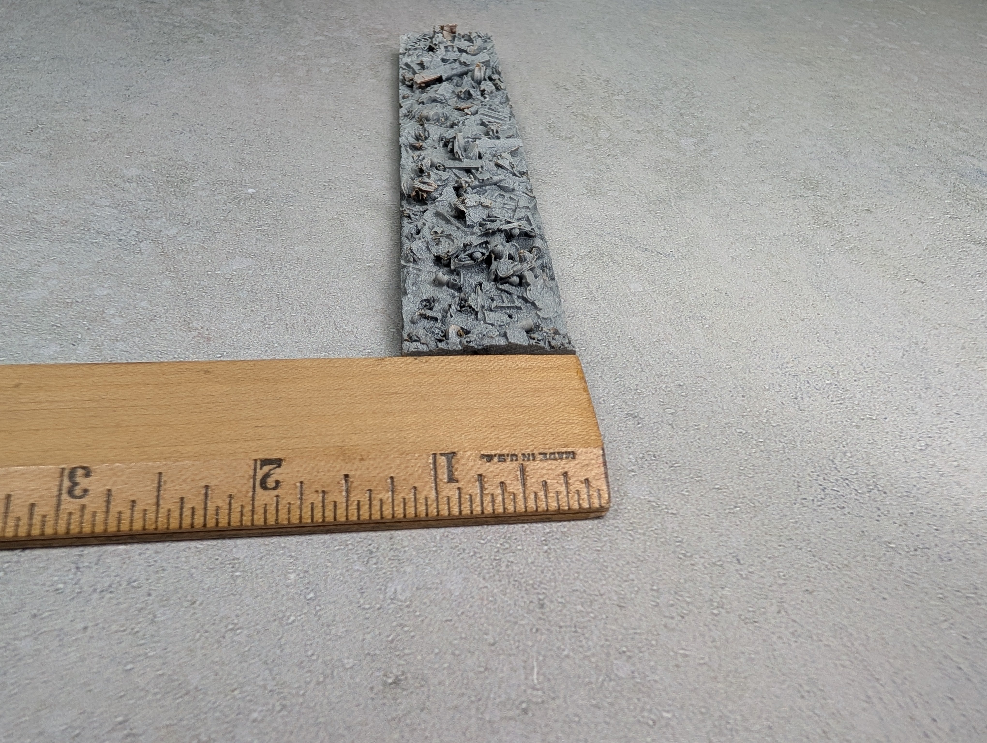 USED HO Scale Metal Scrap Load