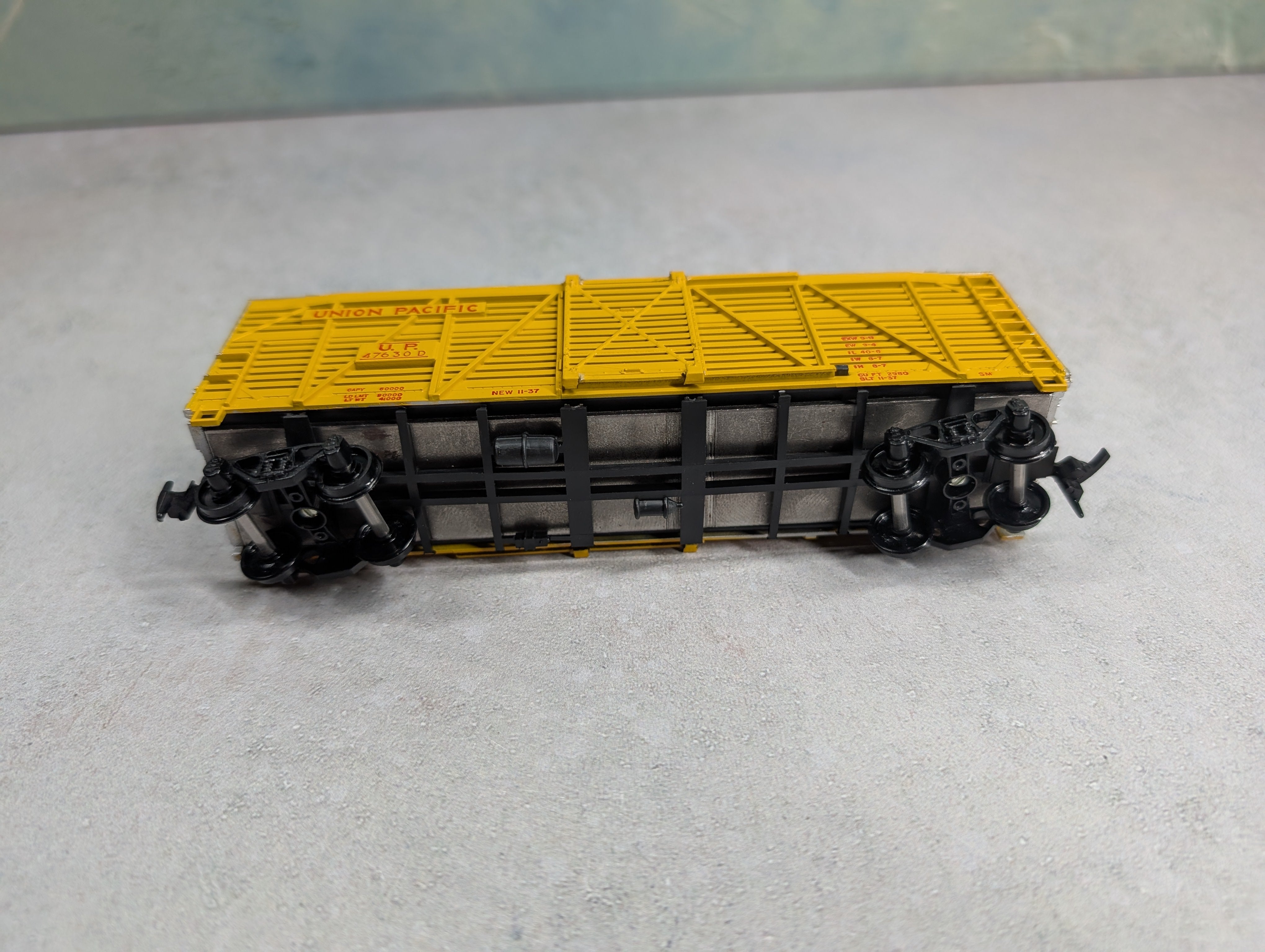 USED Athearn 1779 HO Scale Stock Car Union Pacific UP #47630D