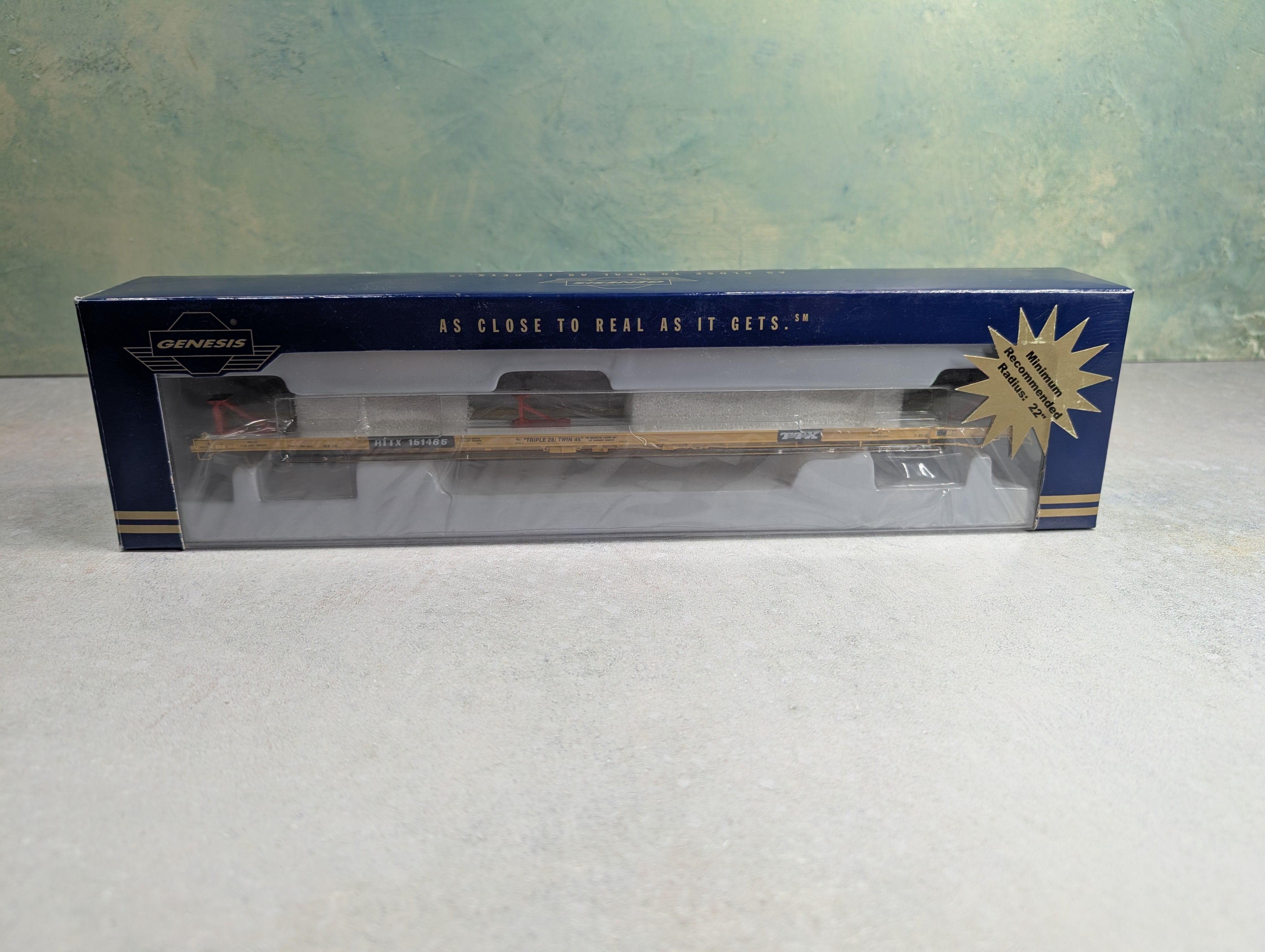 Athearn Genesis 29539 HO Scale 89' Flat Car TTX #151465