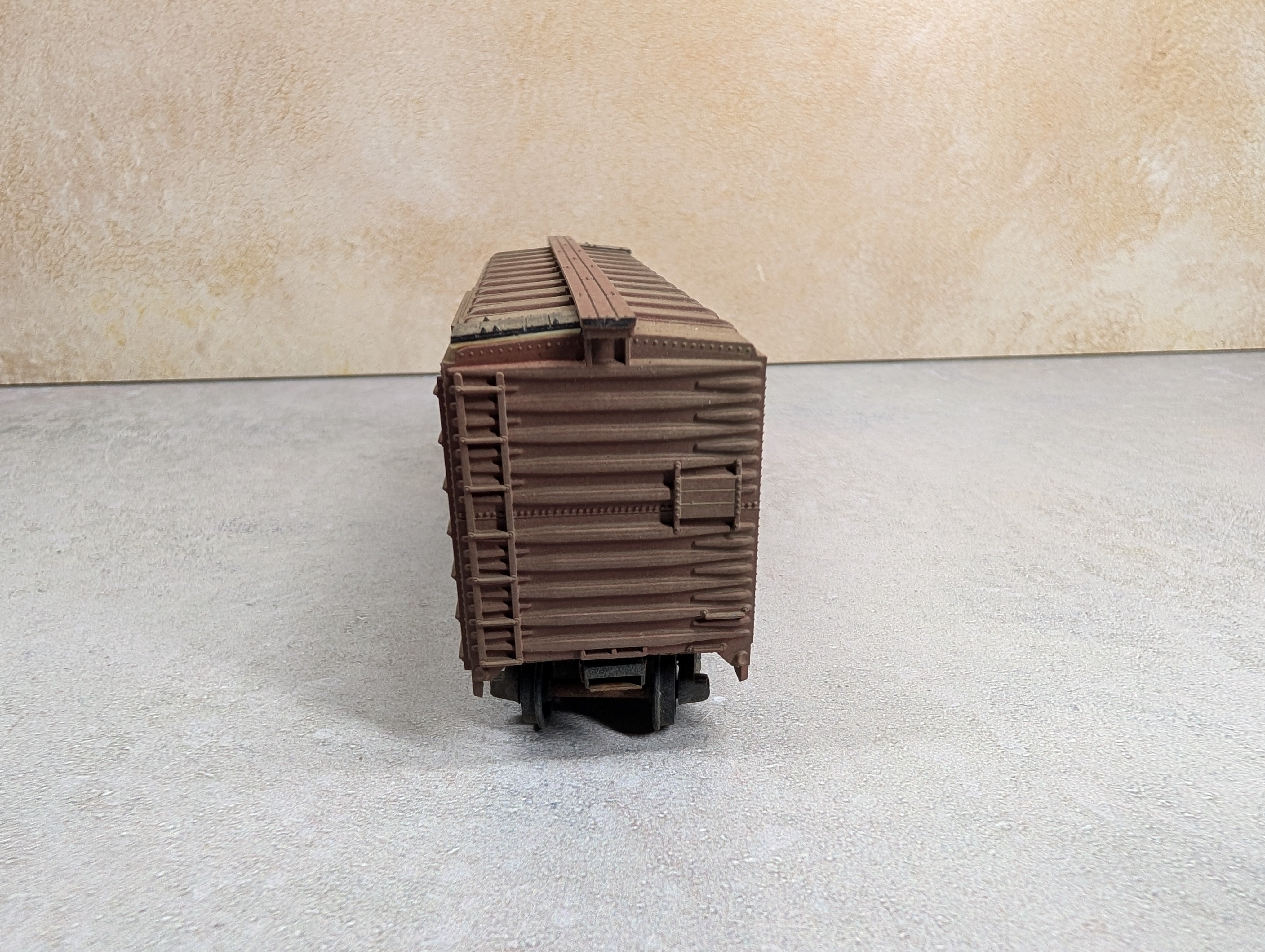 USED Athearn HO Scale 40' Box Car Delaware, Lackawanna & Western DL&W #51969 Weathered