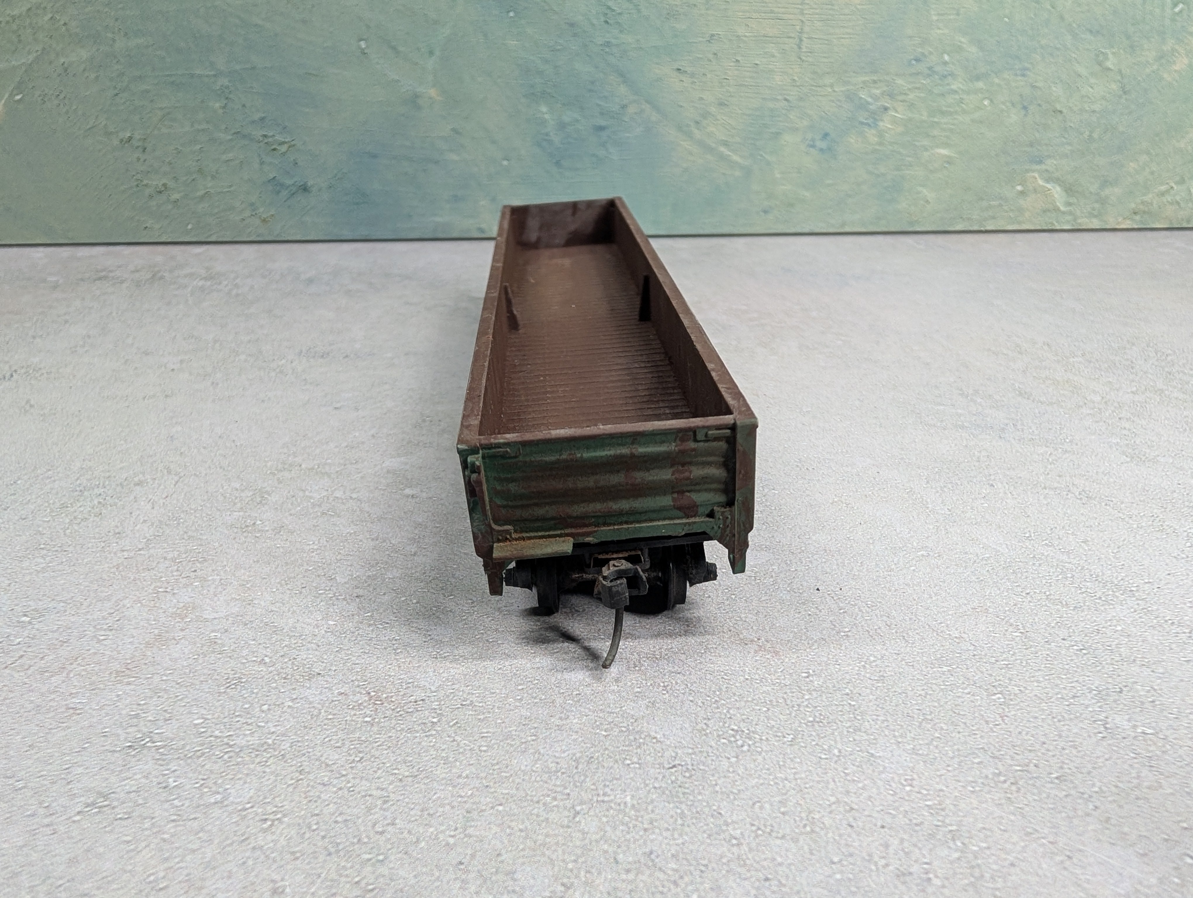 USED Walthers HO Scale Beautifully Weathered Gondola Reading RDG #37258