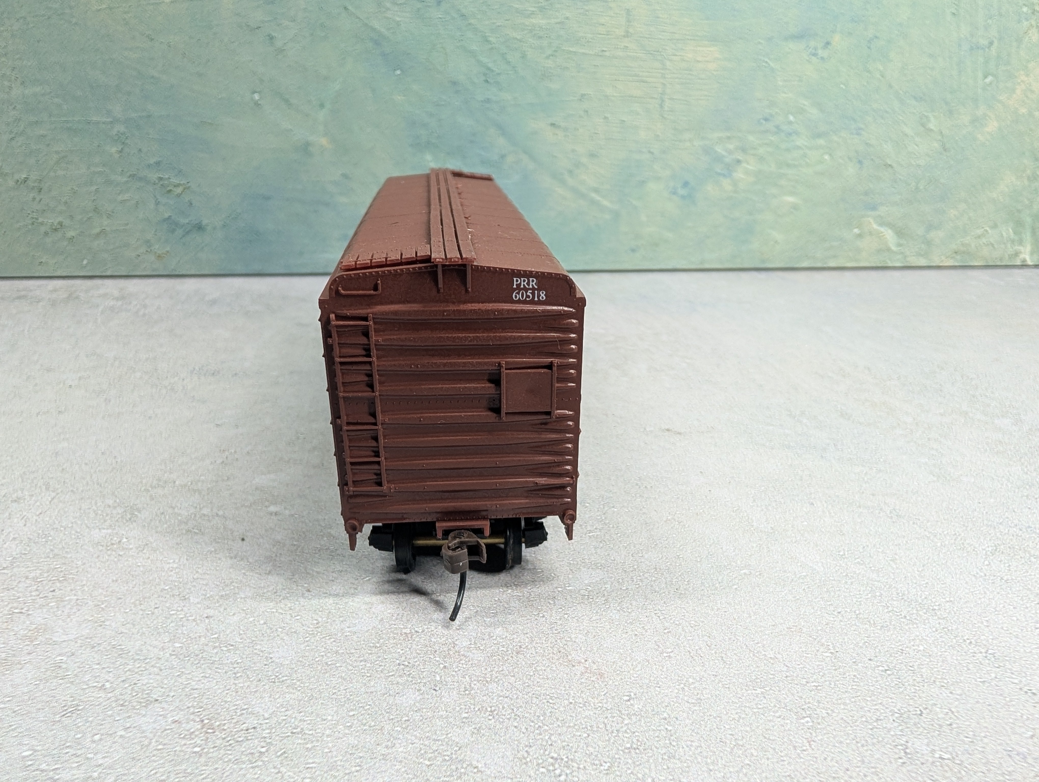 USED Bowser HO Scale Rounded Top 40' Box Car Pennsylvania PRR #60518