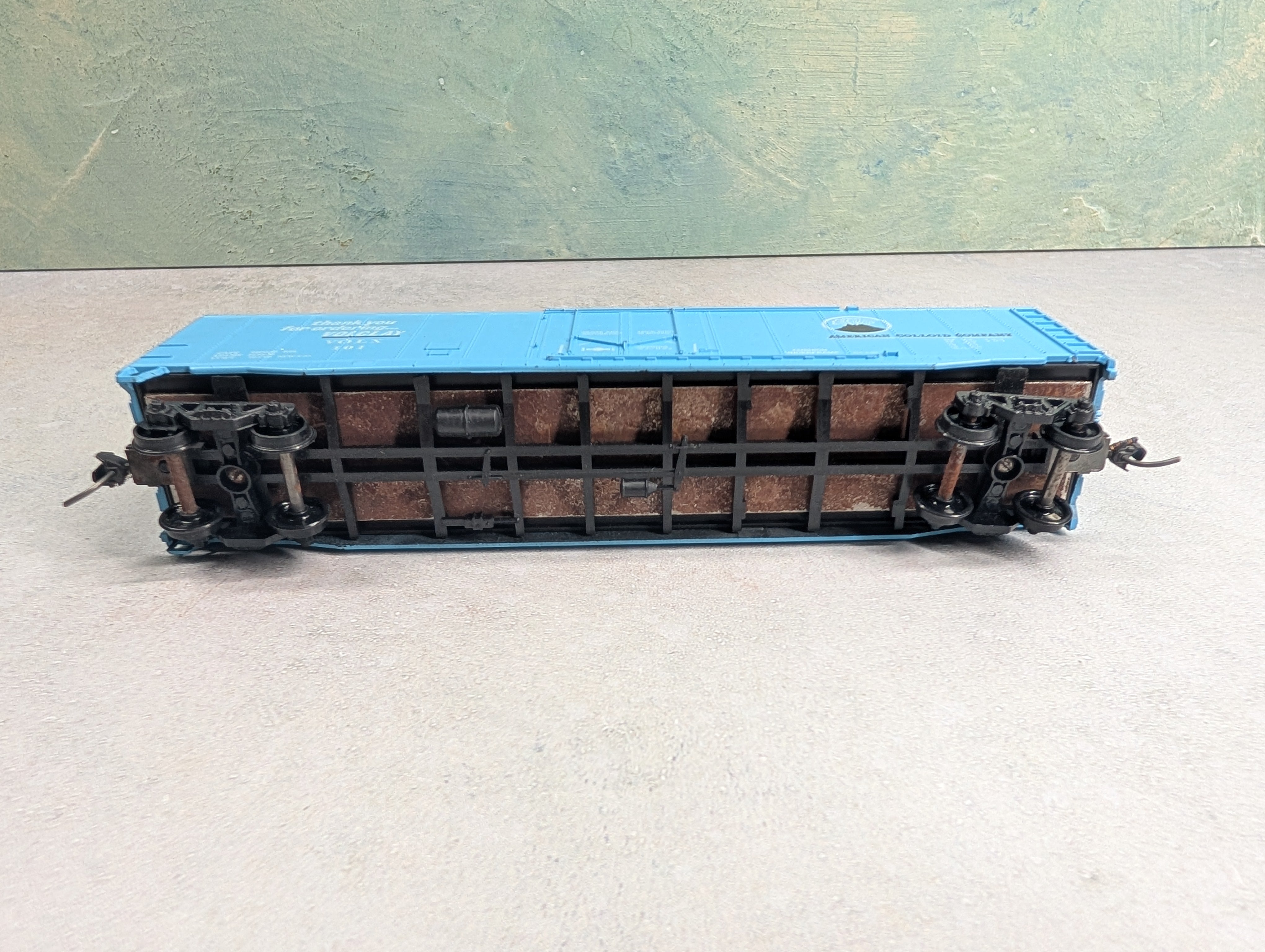 USED Athearn HO Scale 50' SD Box Car American Colloid VOLX #101
