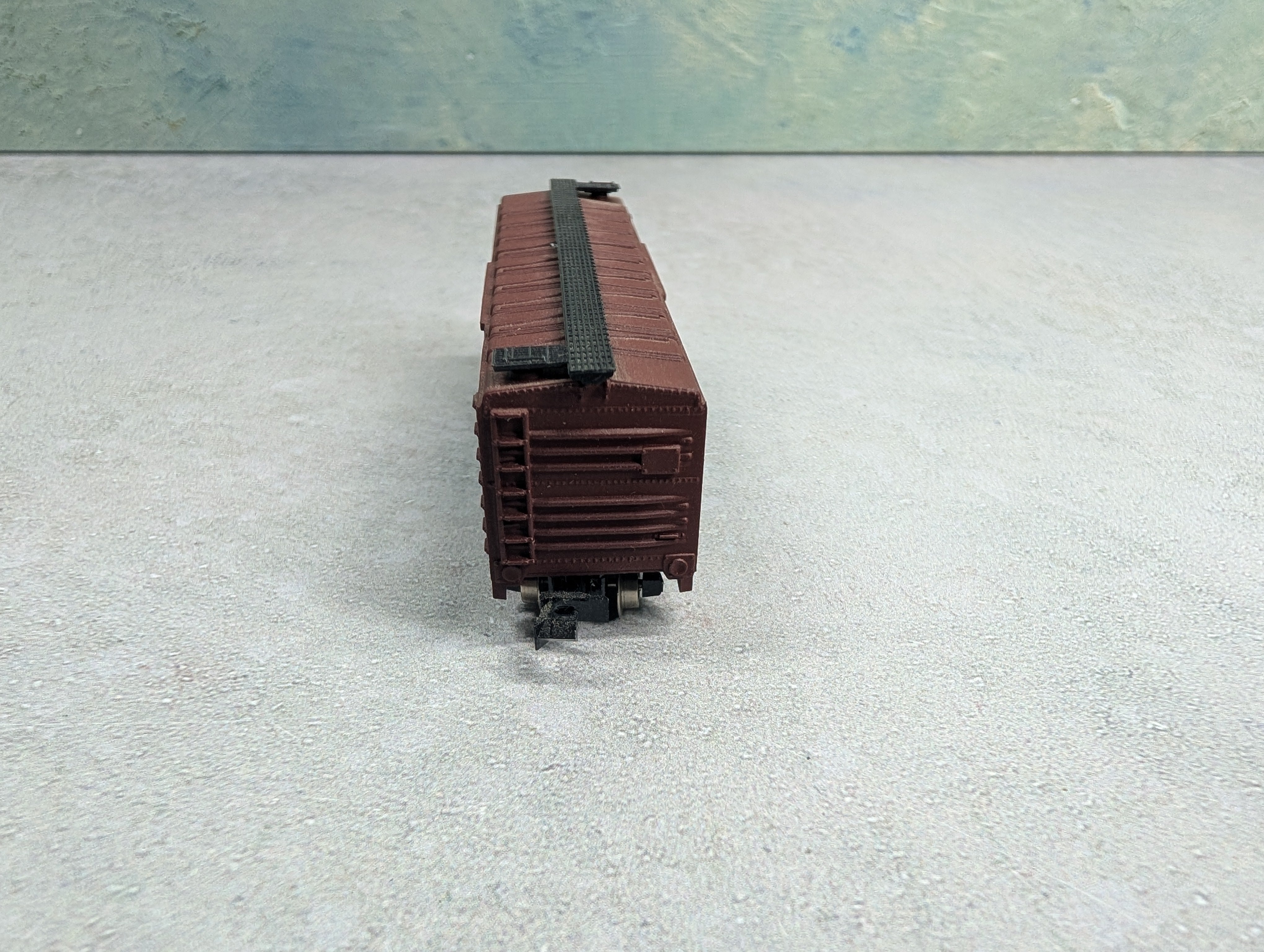 USED Life-Like S789A N Scale Wooden Box Car Great Northern #31406