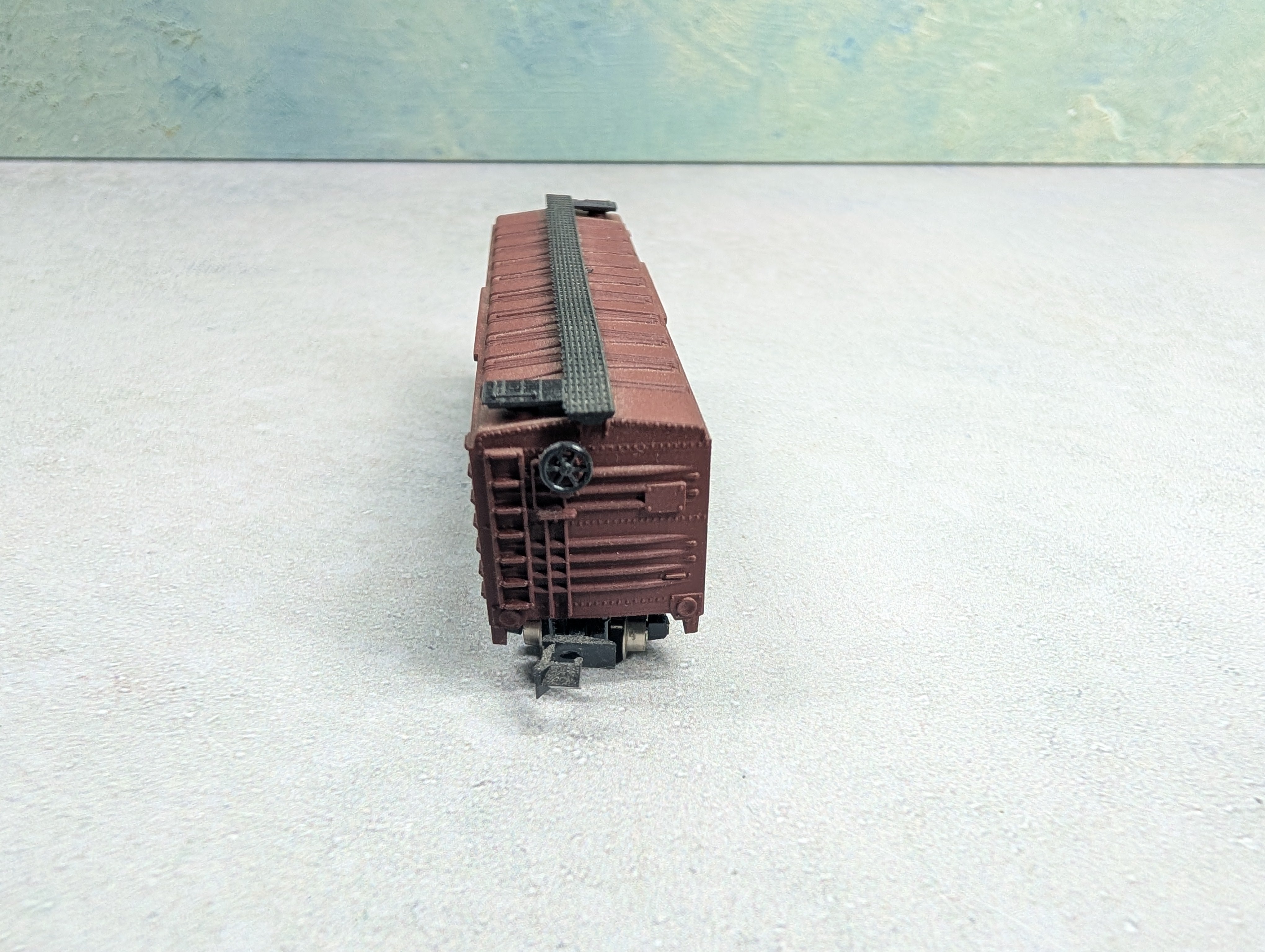 USED Life-Like S789A N Scale Wooden Box Car Great Northern #31406