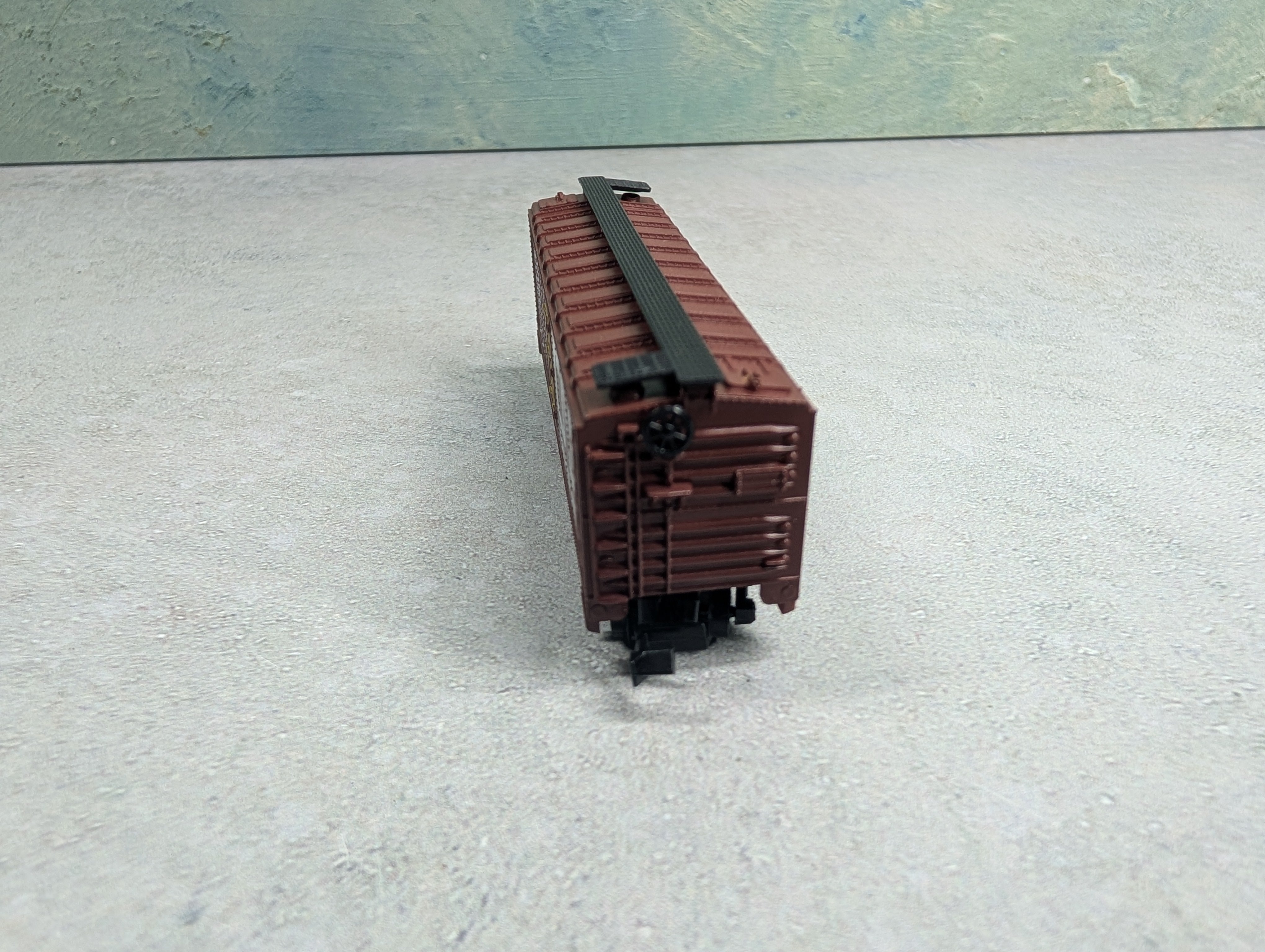 USED Model Power 3401 N Scale Steel Reefer Box Car Canadian National CN #524880