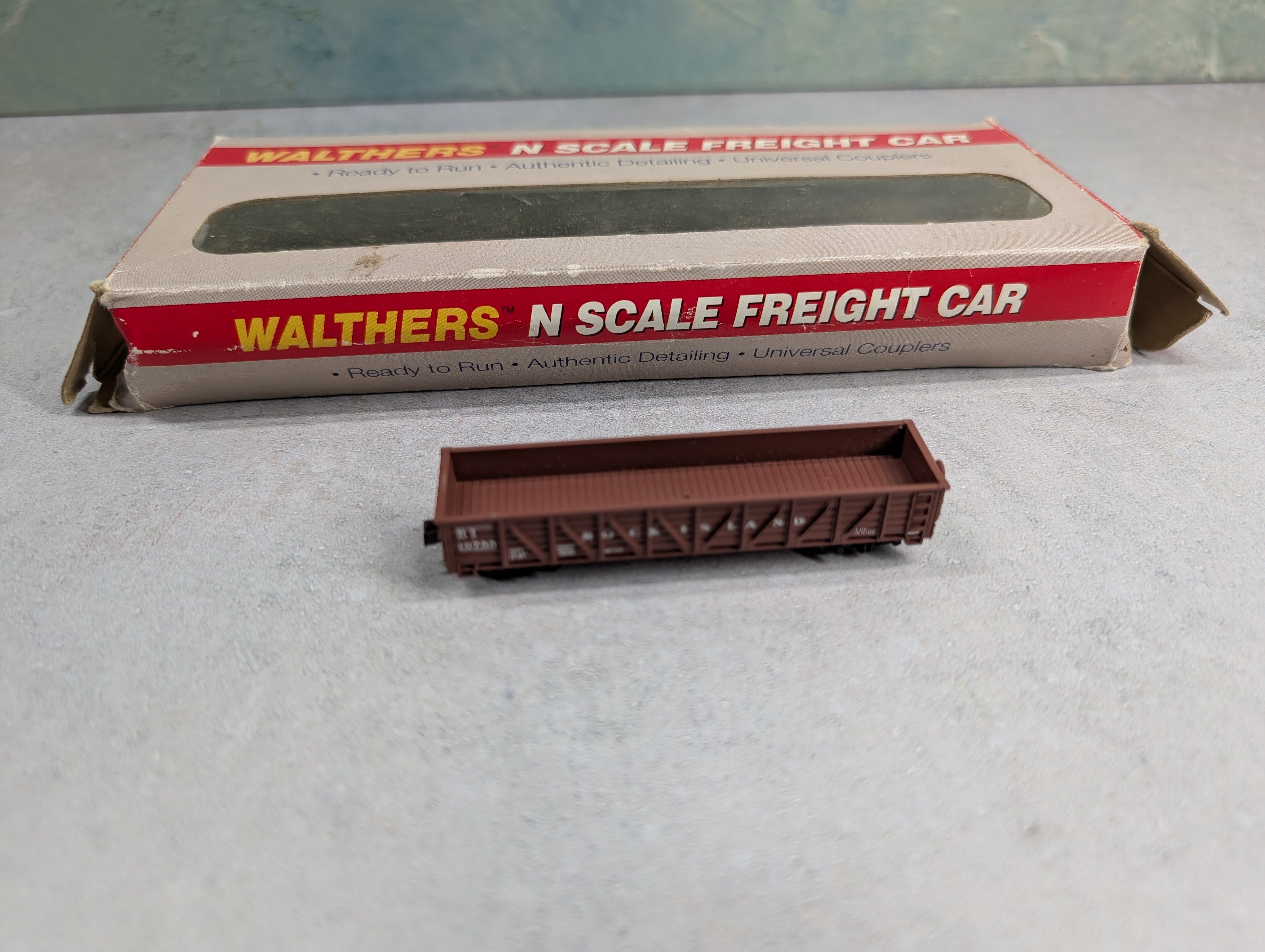 USED Walthers 932-8405 N Scale 40' Composite Gondola Rock Island RI #16755