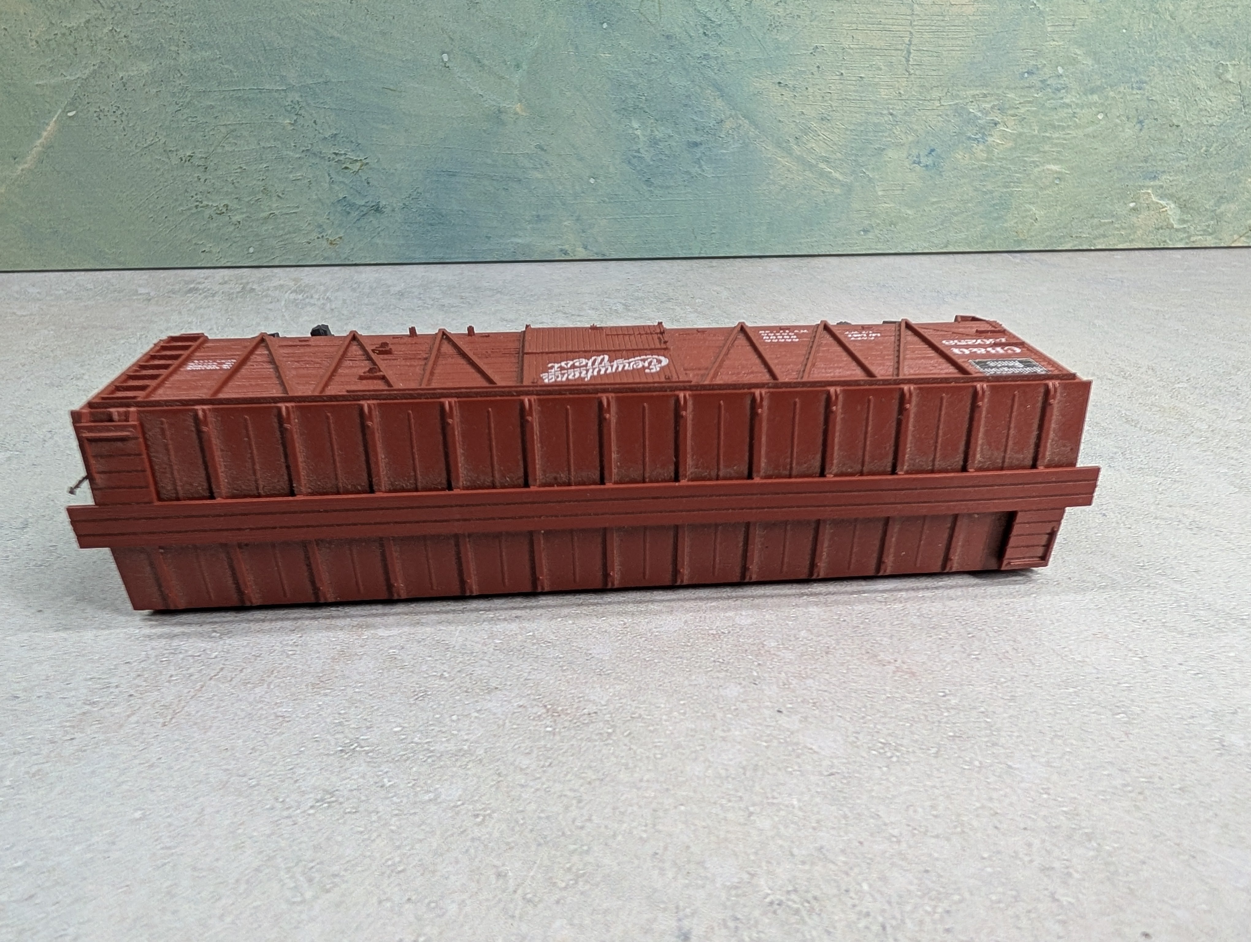 USED Accurail HO Scale 40' Wooden OB Box Car Burlington CB&Q #130258