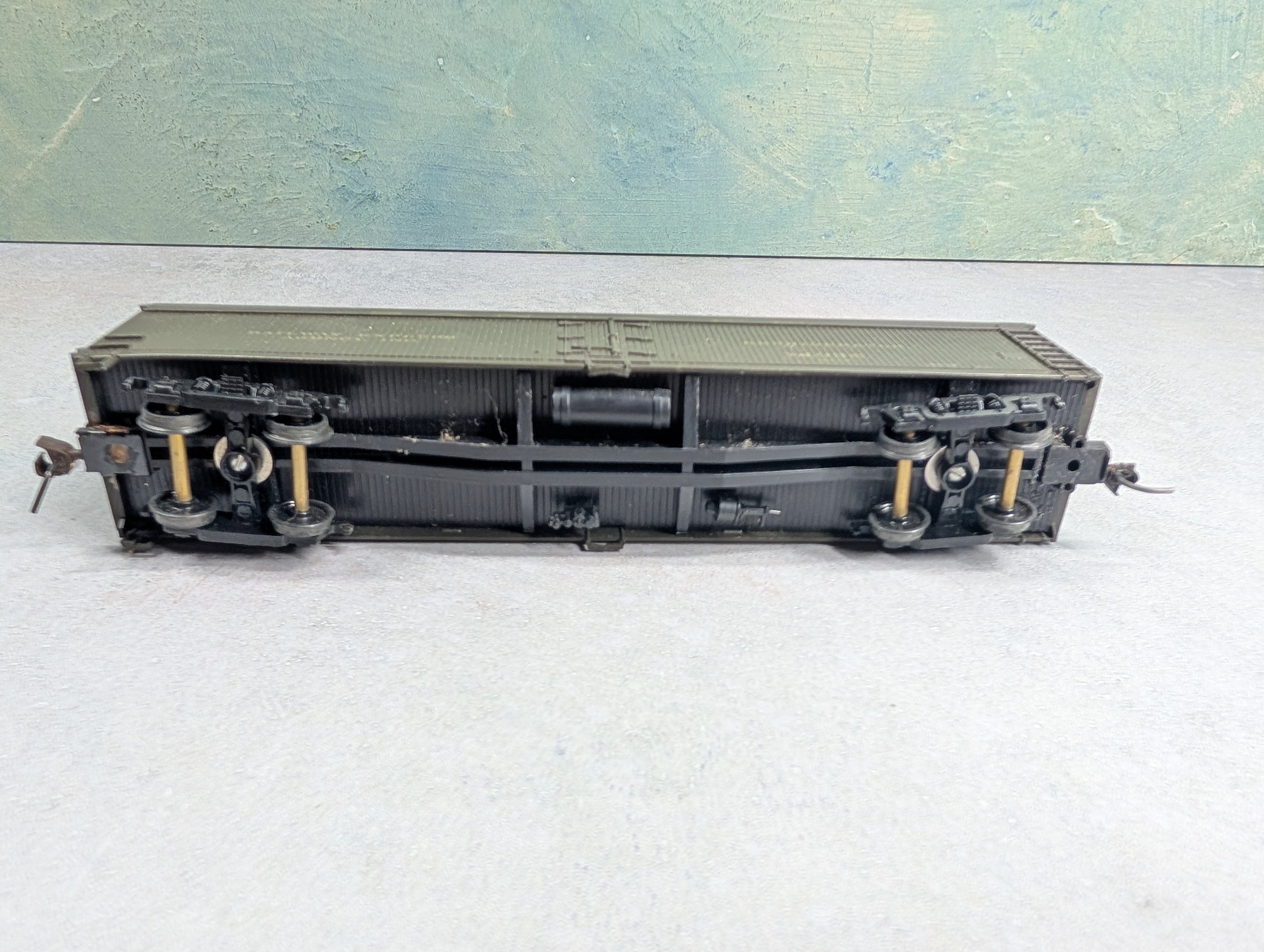 USED HO Scale 50' Wooden Refrigerator Santa Fe REA #4038