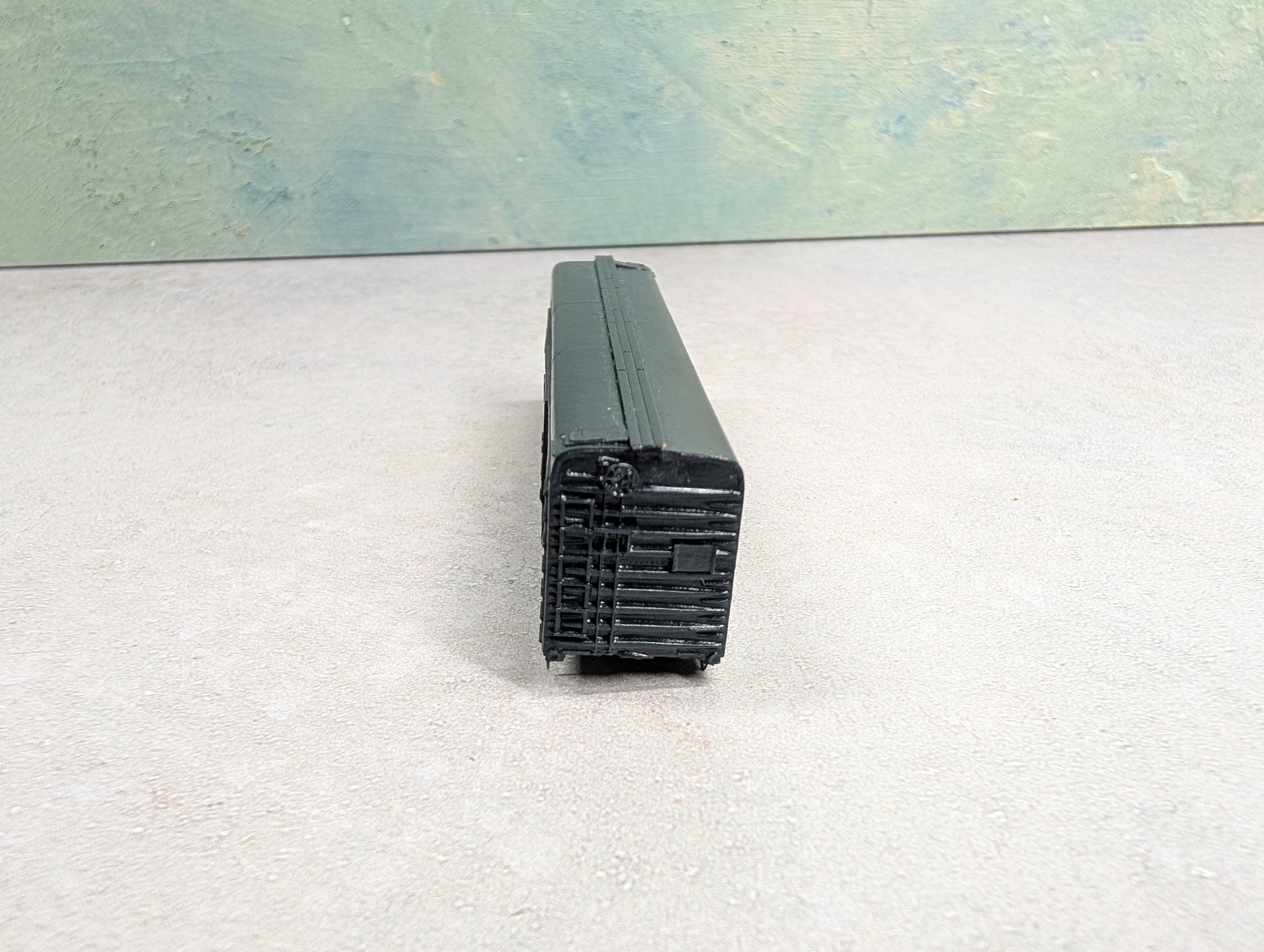 USED N Scale 50' DD Box Car Norfolk & Western N&W #45371 Shell & Frame Only