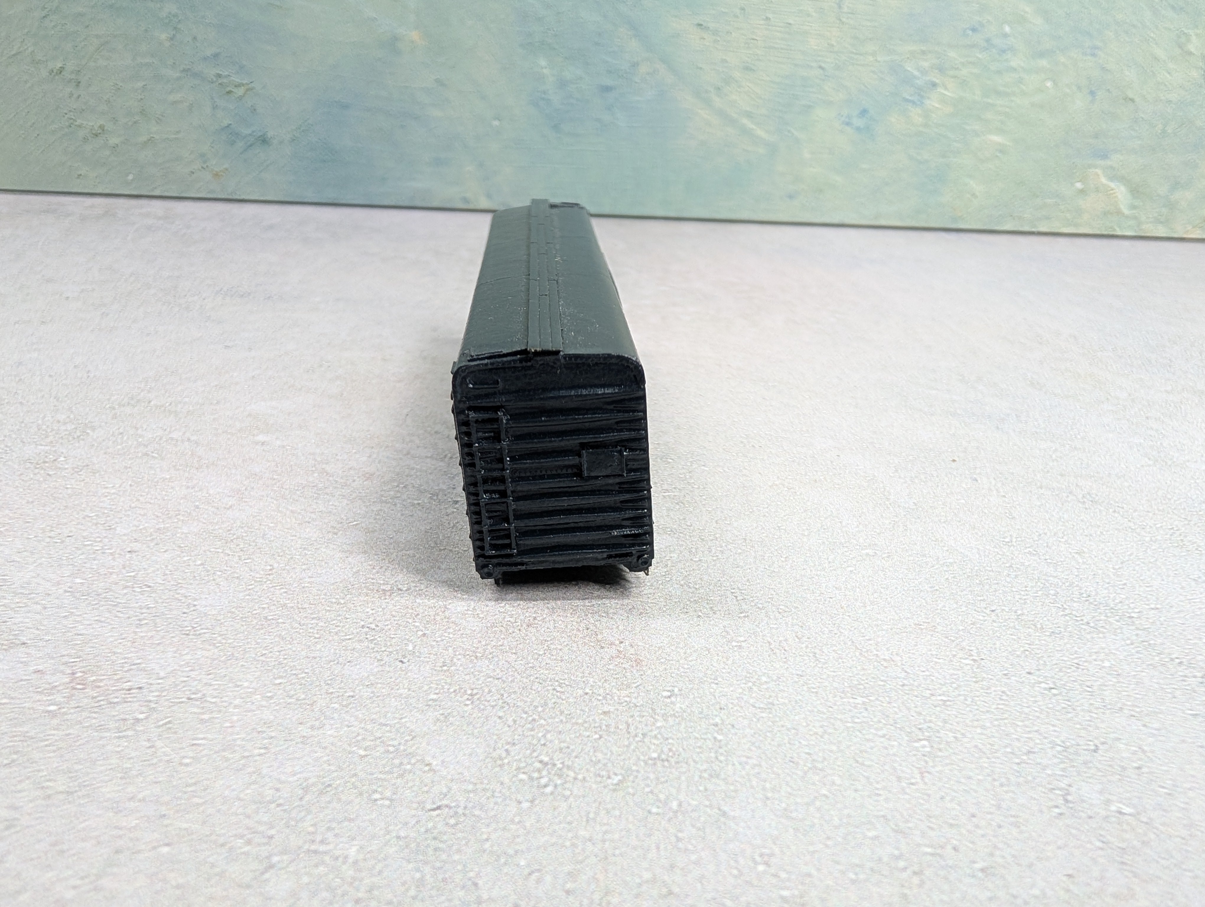 USED N Scale 50' DD Box Car Norfolk & Western N&W #45371 Shell & Frame Only