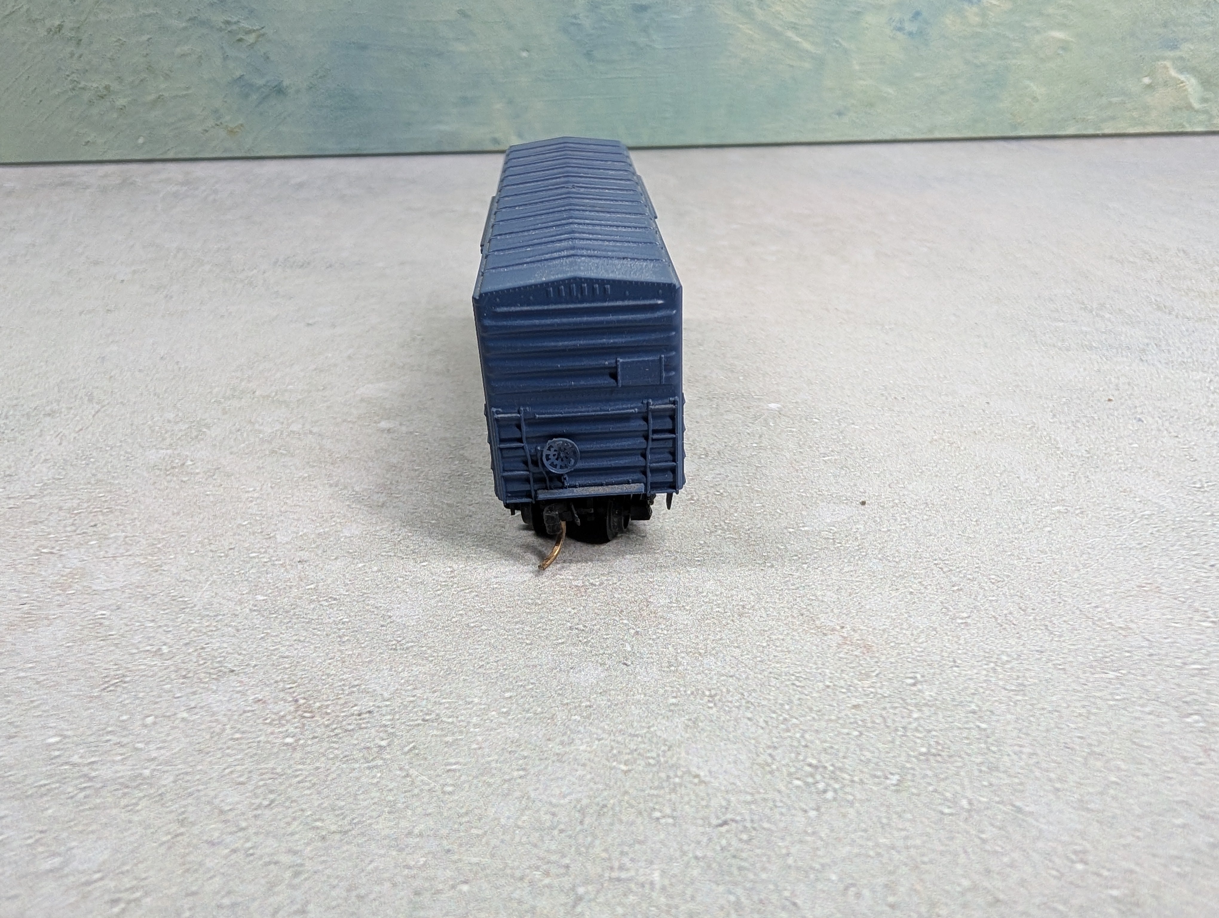 USED Kadee N Scale 40' Box Car Louisville New Albany & Corydon RR LNAC #144 Knuckle Couplers