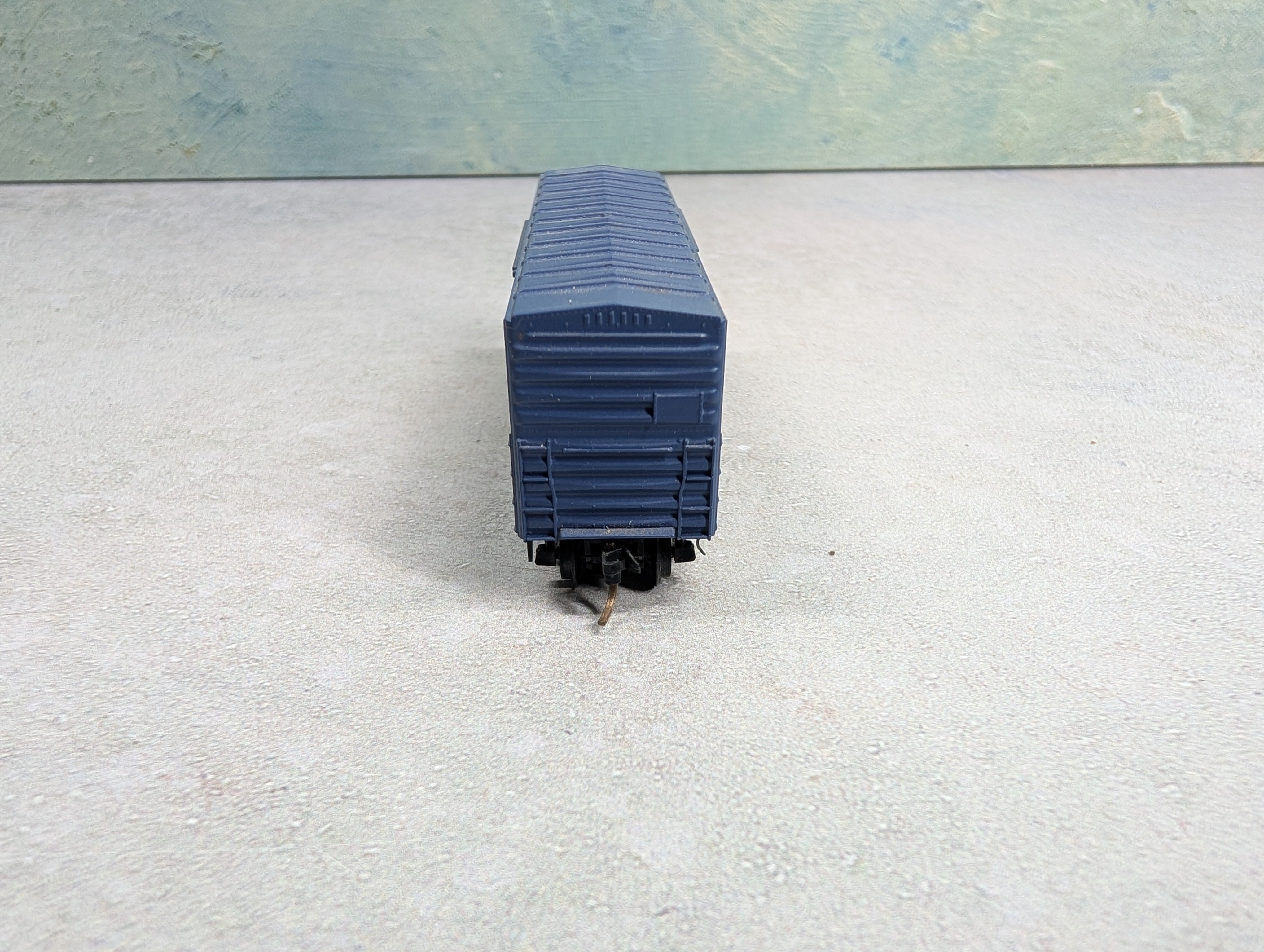 USED Kadee N Scale 40' Box Car Louisville New Albany & Corydon RR LNAC #144 Knuckle Couplers