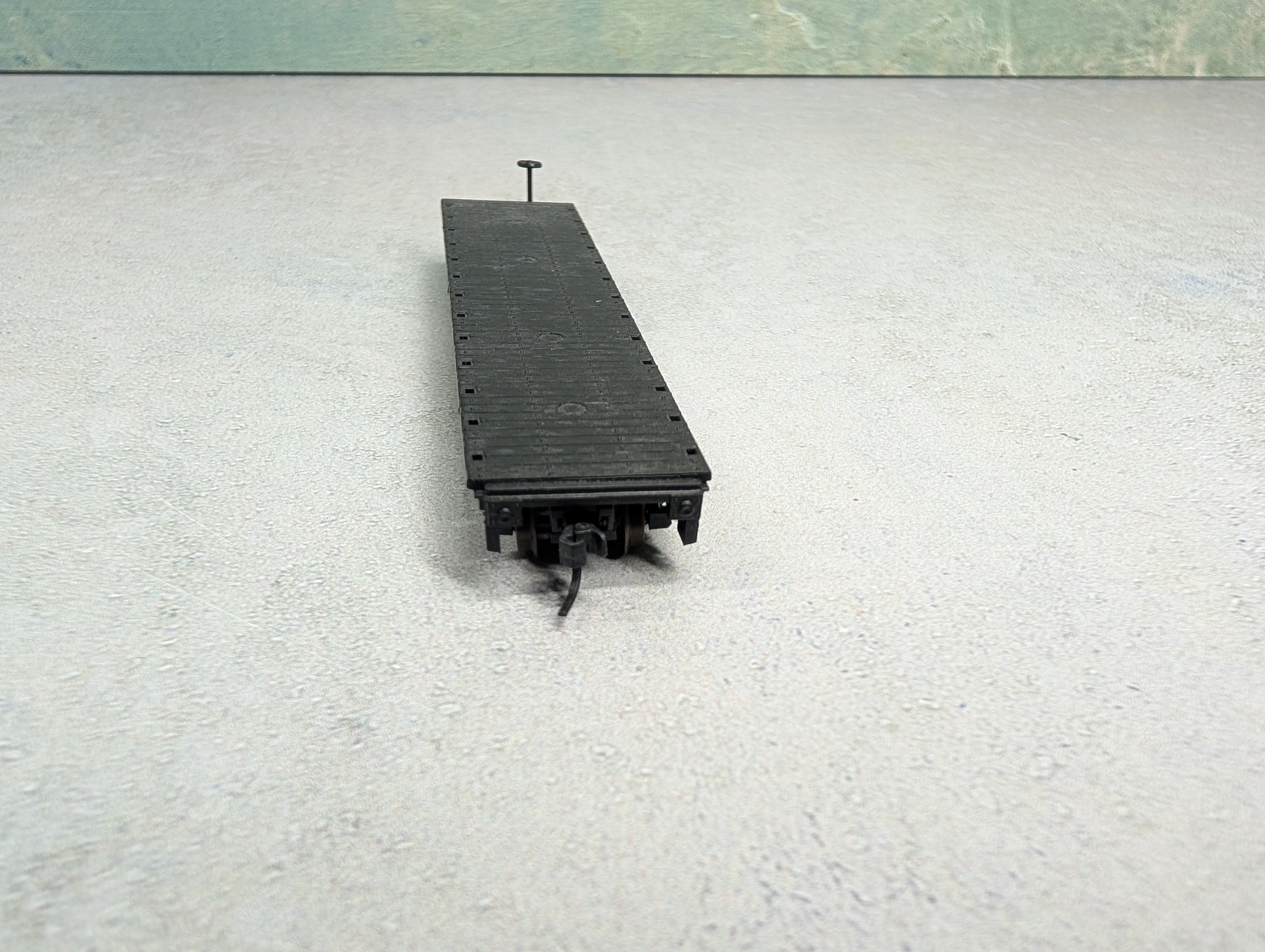 USED Atlas N Scale 50' Flat Car Chesapeake and Ohio C&O #80481