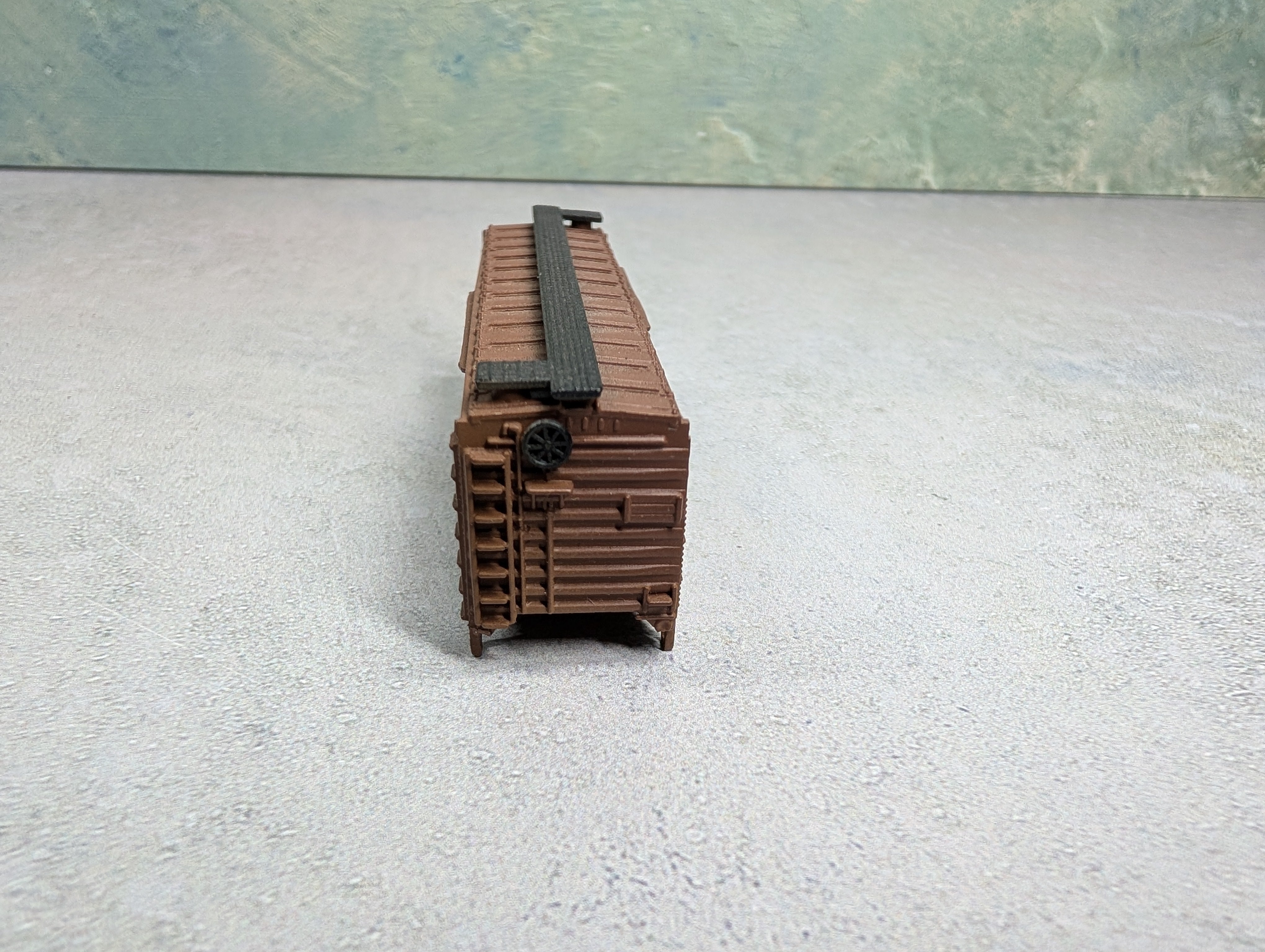 USED Bachmann N Scale 40' Box Car Rock Island RI #20065 Light Weathered Shell Only