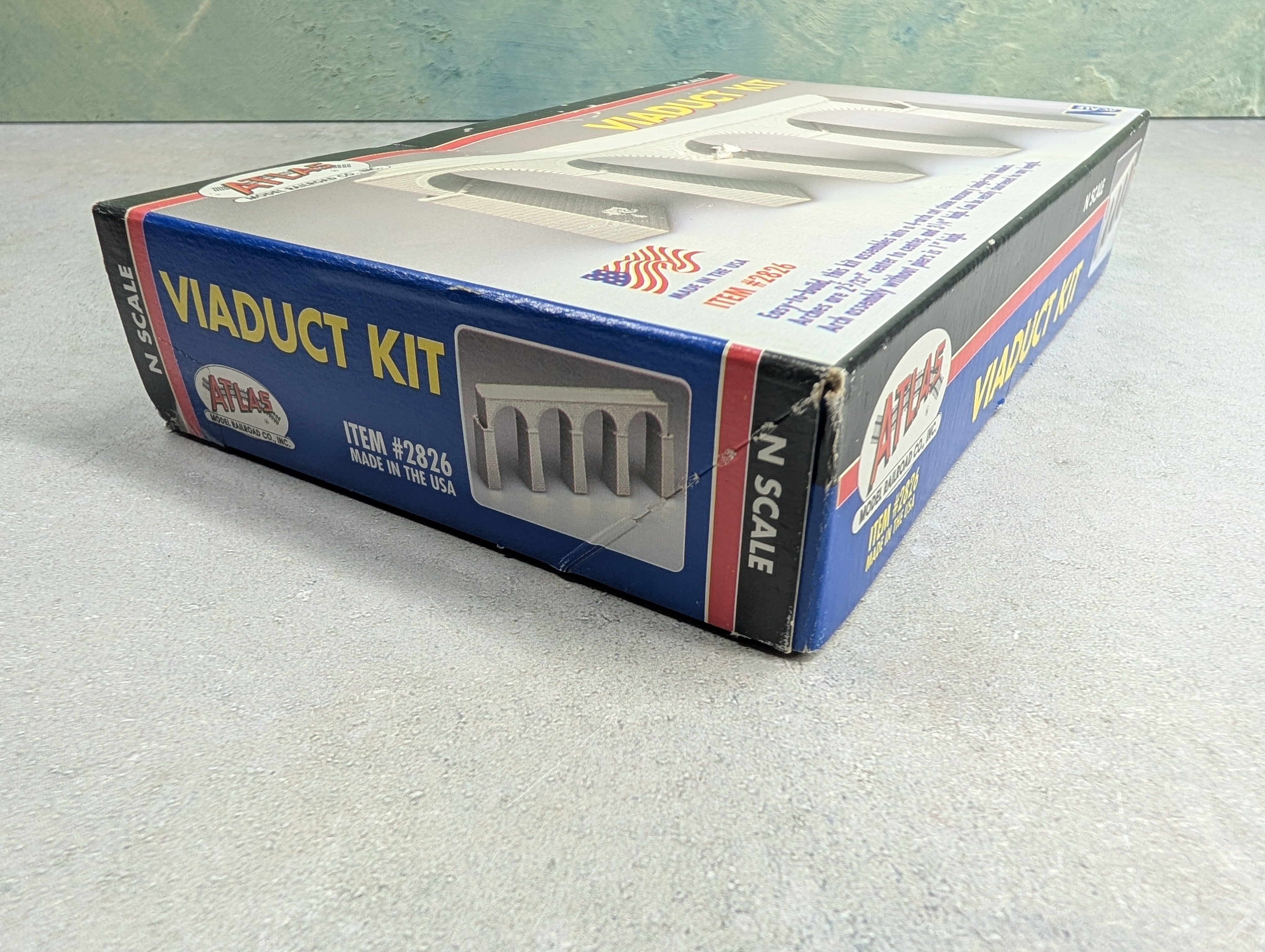 USED Atlas 2826 N Scale Viaduct Kit KIT