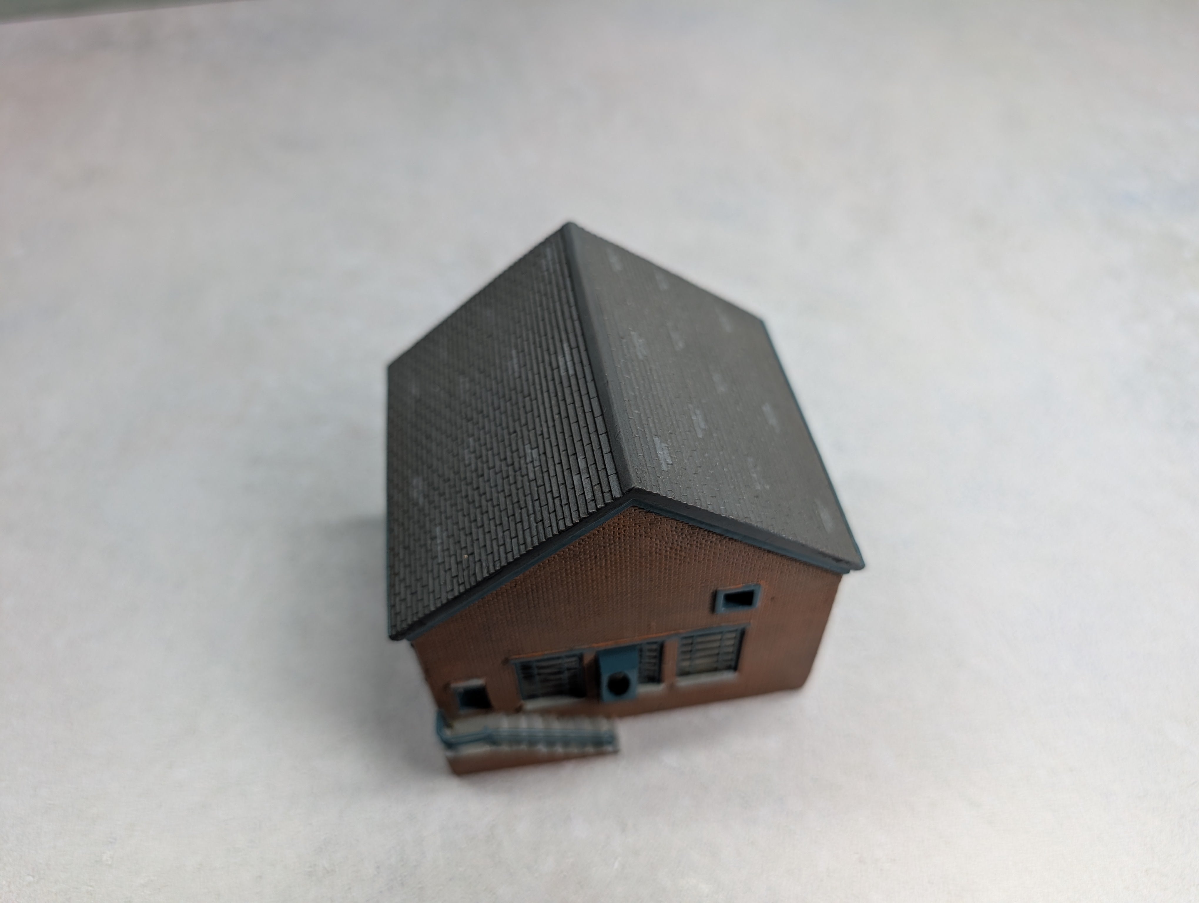 USED Bachmann 42-026 N Scale Scenecraft Hampton Heath Colliery Winding House Building