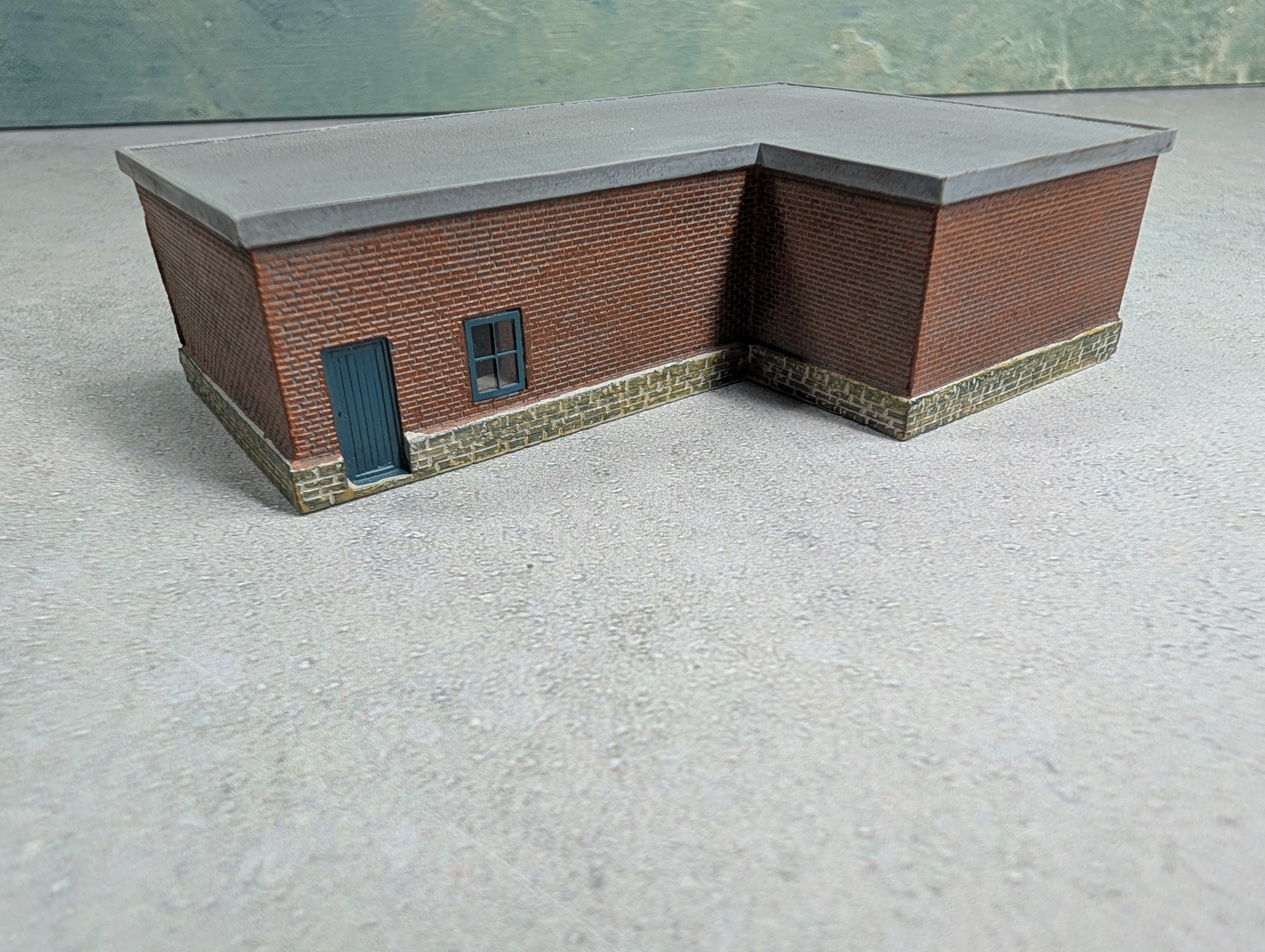 USED Bachmann 42-030 N Scale Scenecraft Hampton Heath Colliery Pit Head Baths