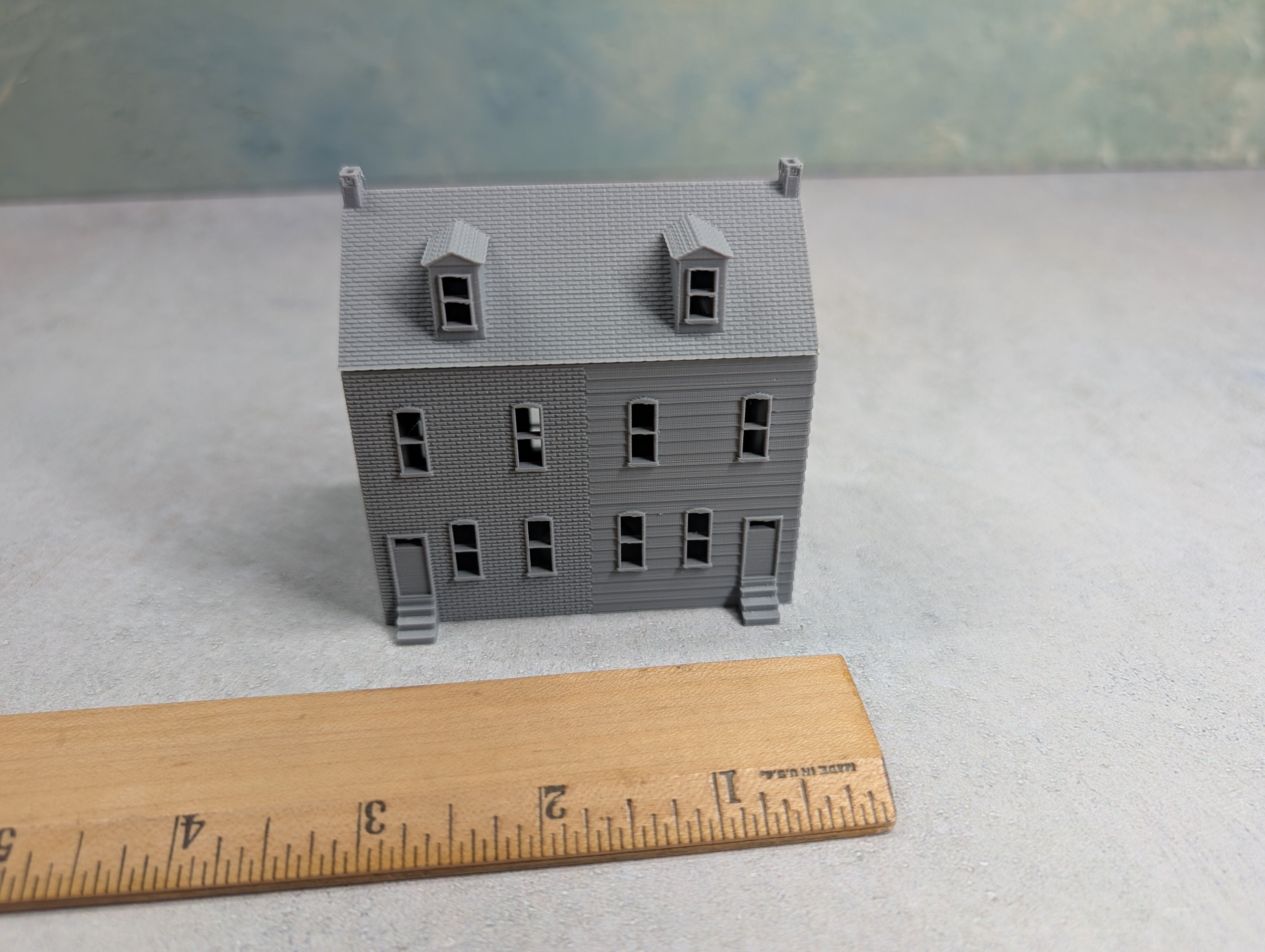 USED N Scale 3D Printed Rowhouse Building KIT