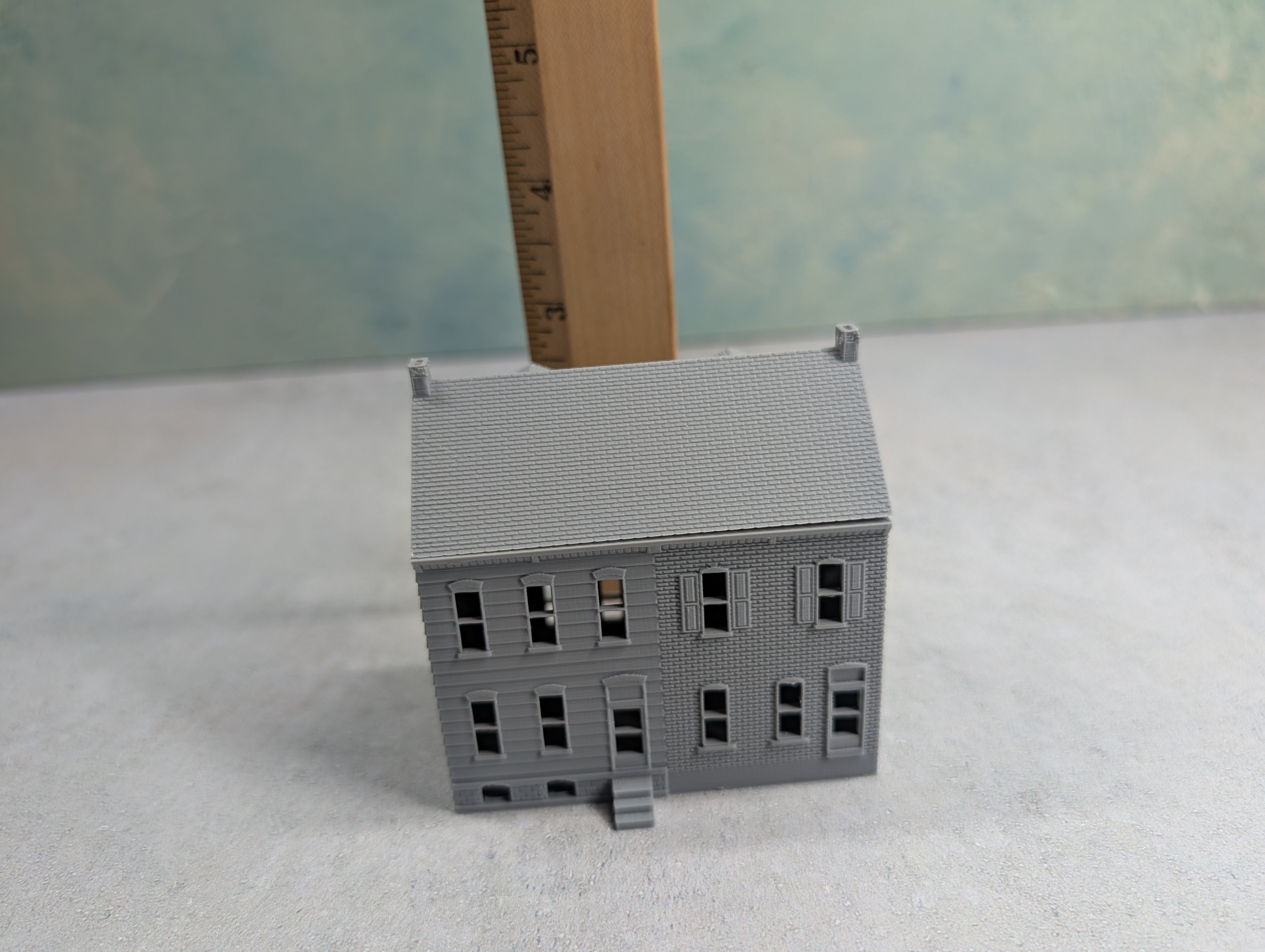 USED N Scale 3D Printed Rowhouse Building KIT