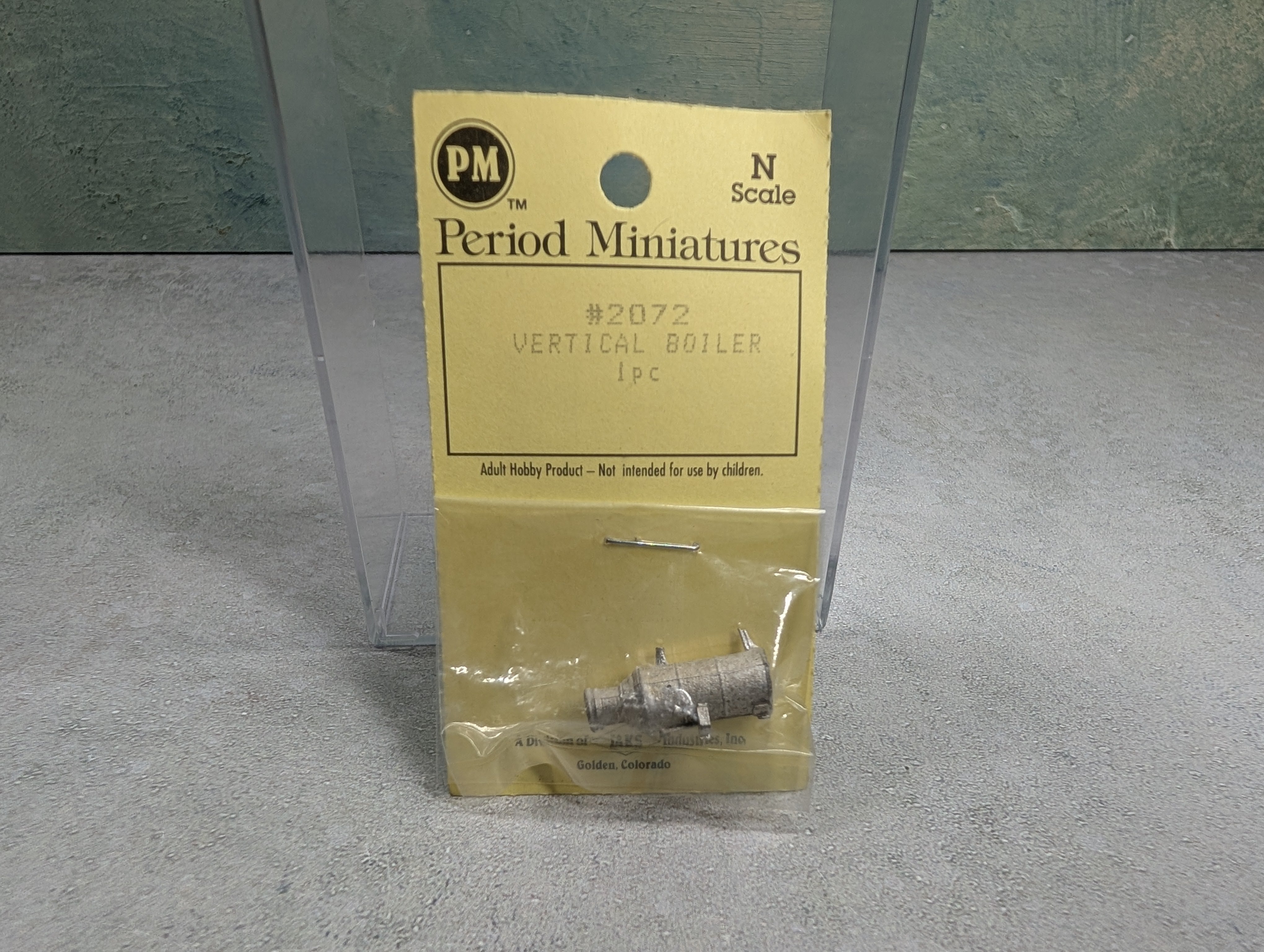 Period Miniatures 2072 N Scale Vertical Boiler