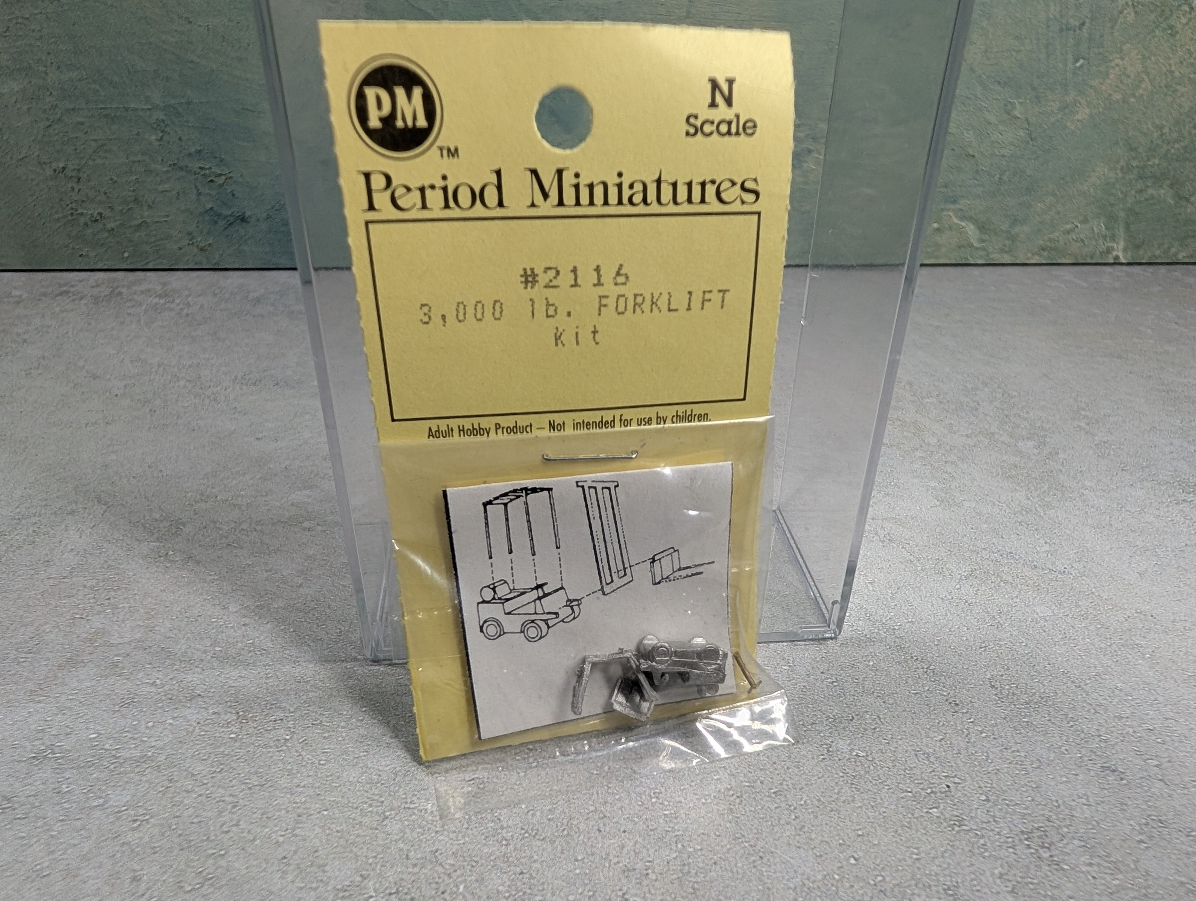 Period Miniatures 2116 N Scale 3,000 lb Forklift KIT