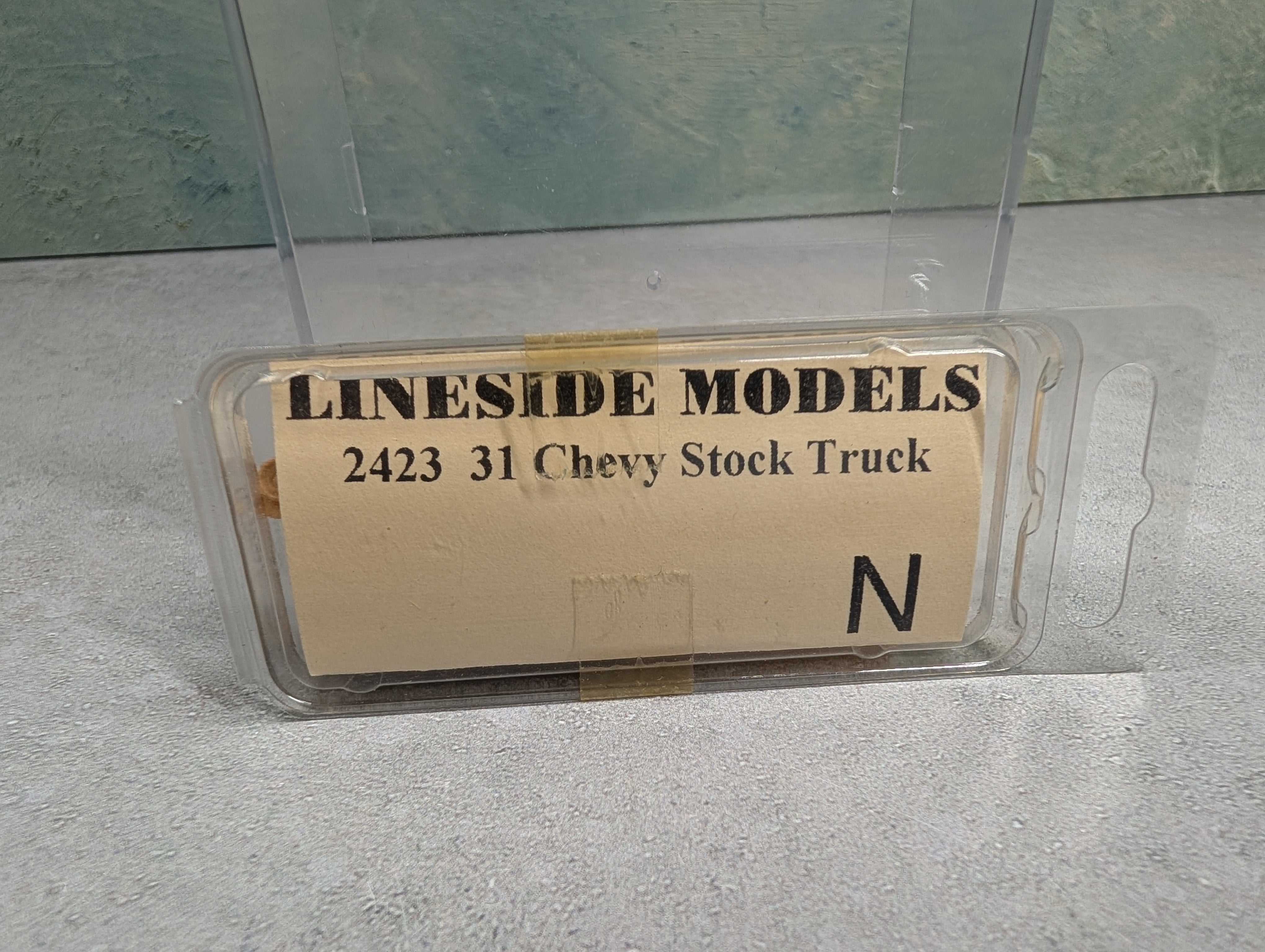 Lineside Models 2423 N Scale 31 Chevy Stock Truck KIT