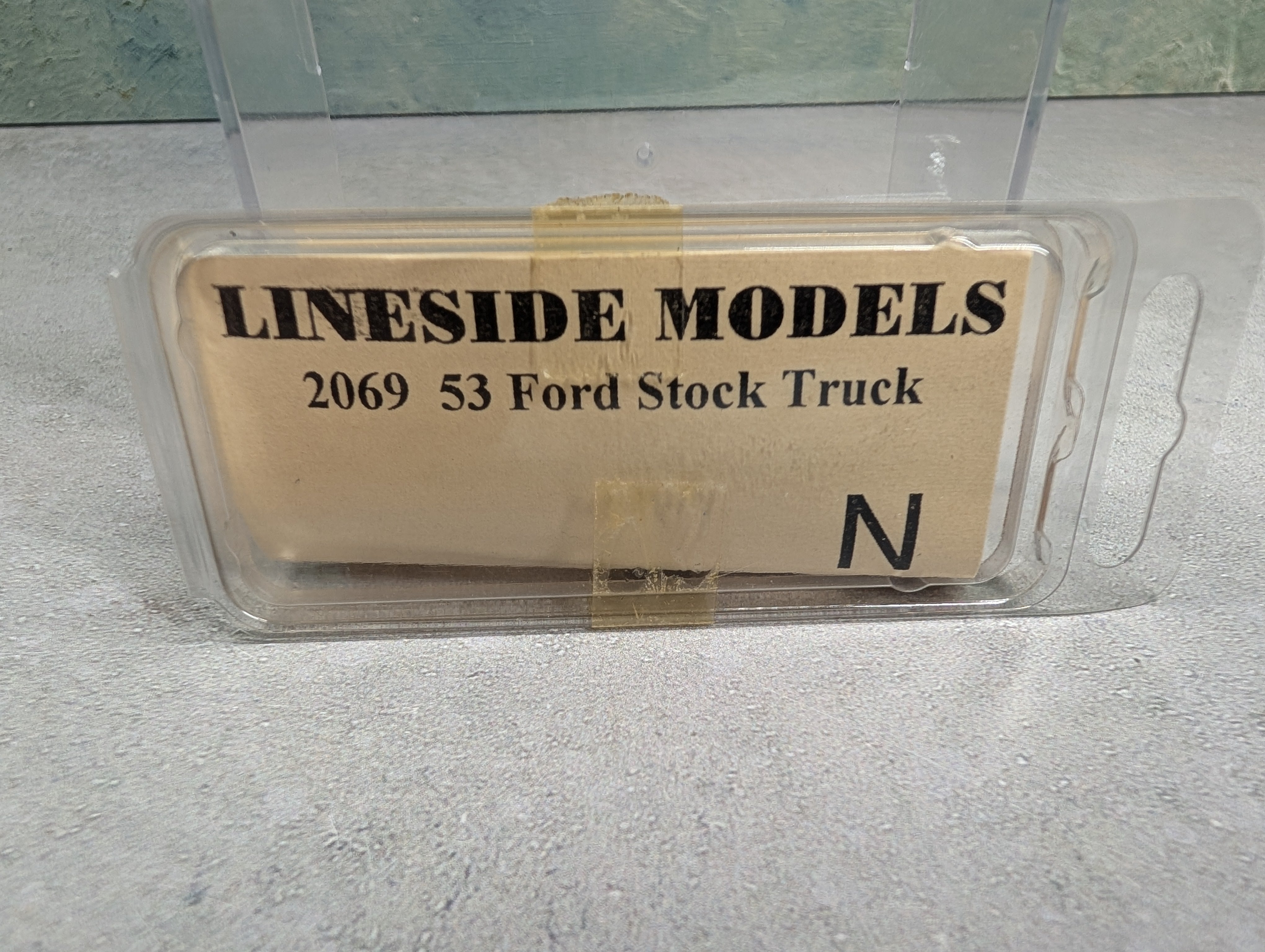 Lineside Models 2069 N Scale 53 Ford Stock Truck KIT
