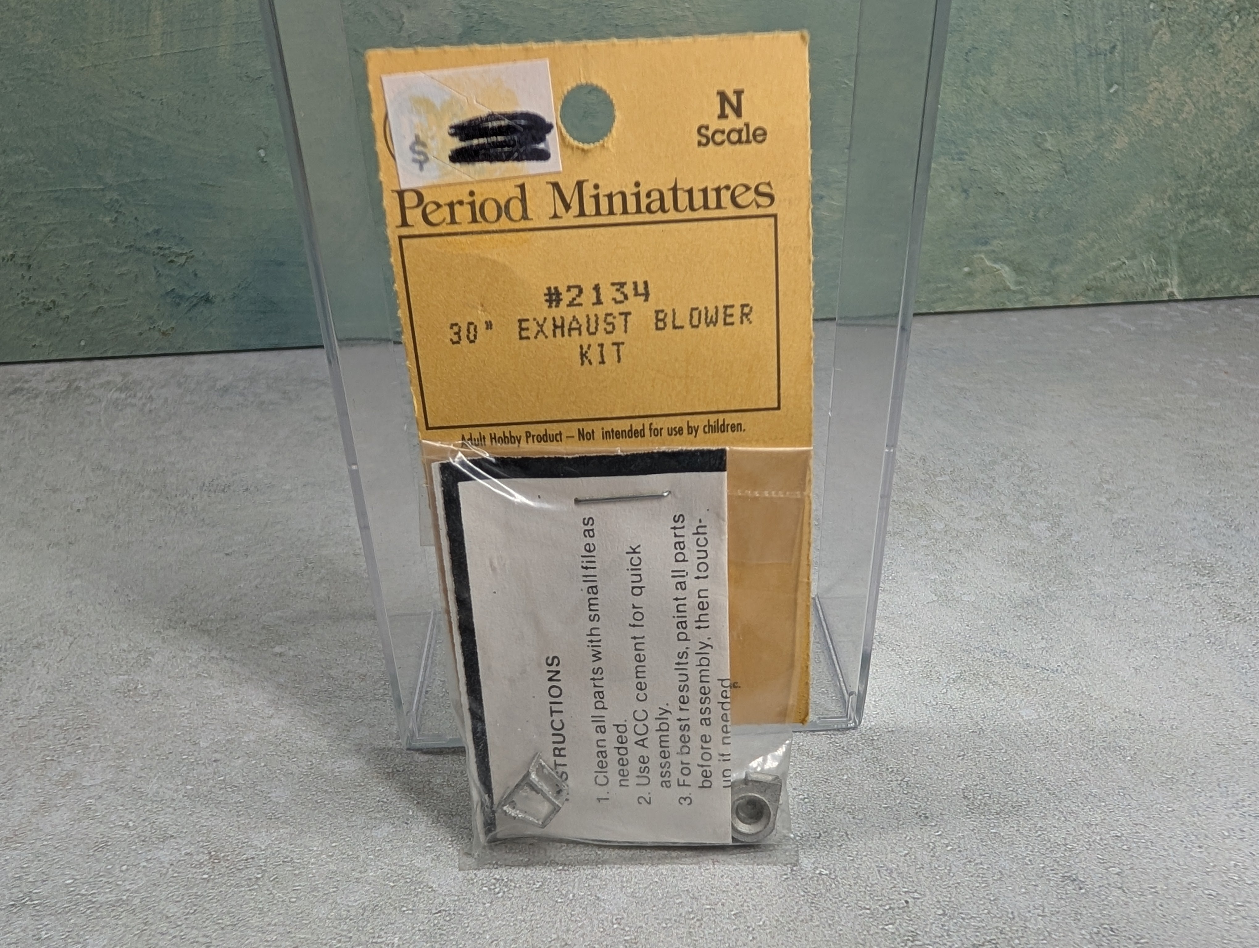 Period Miniatures 2134 N Scale 30" Exhaust Blower Kit KIT