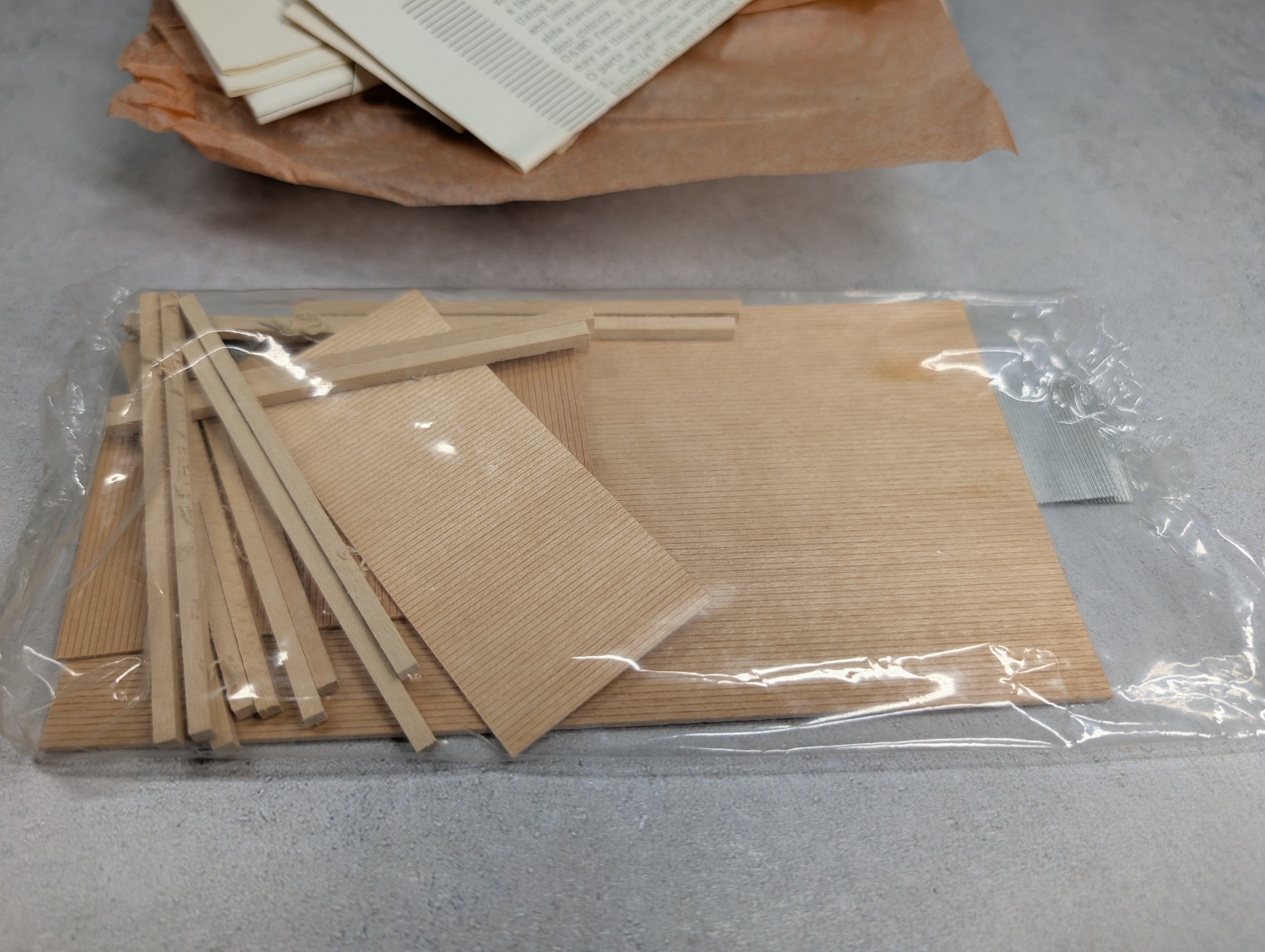 USED JMC Wabash Valley N Scale Mail Pouch Barn KIT