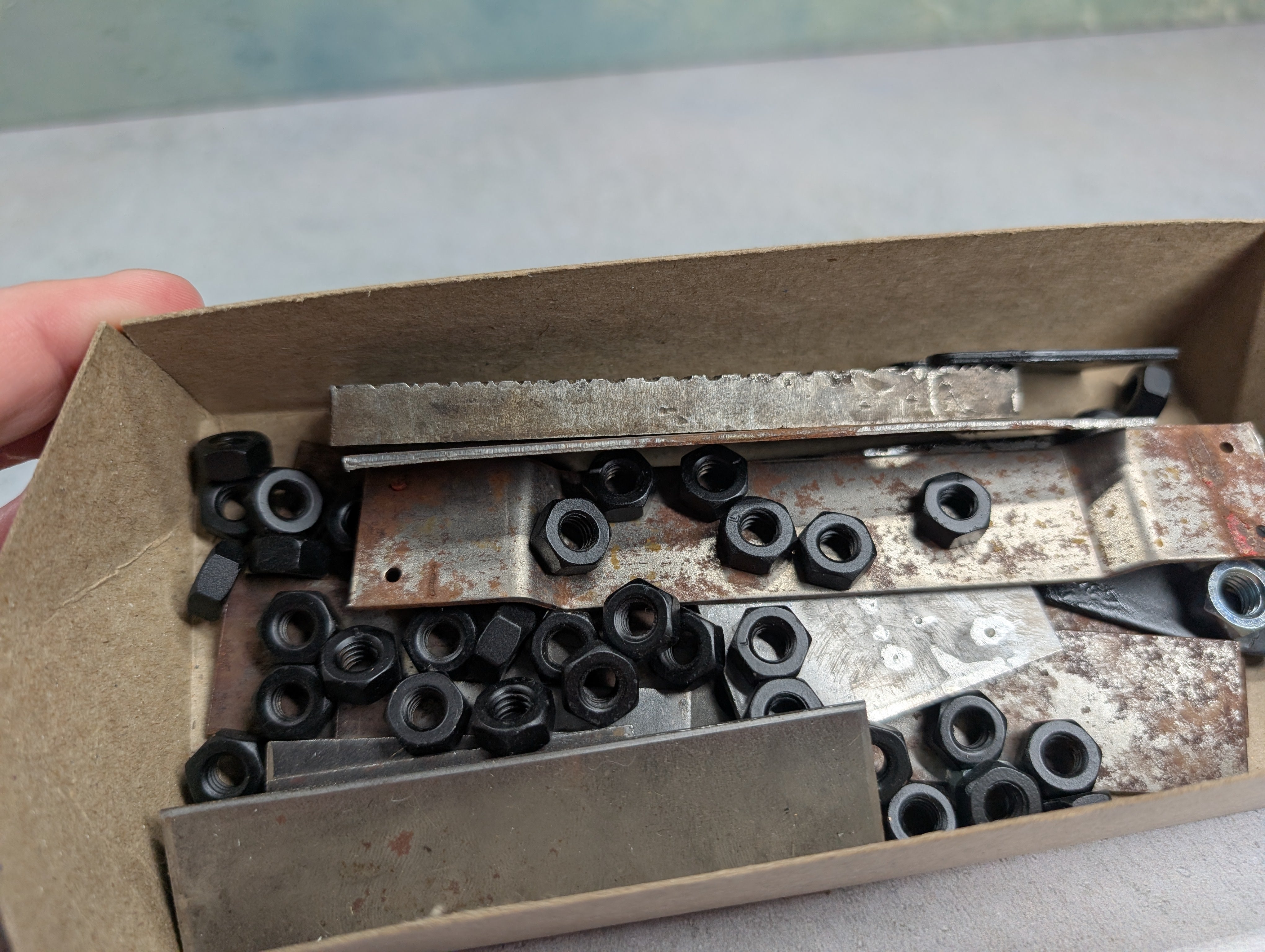 USED HO Scale Lot of Weights For Freight Cars & More