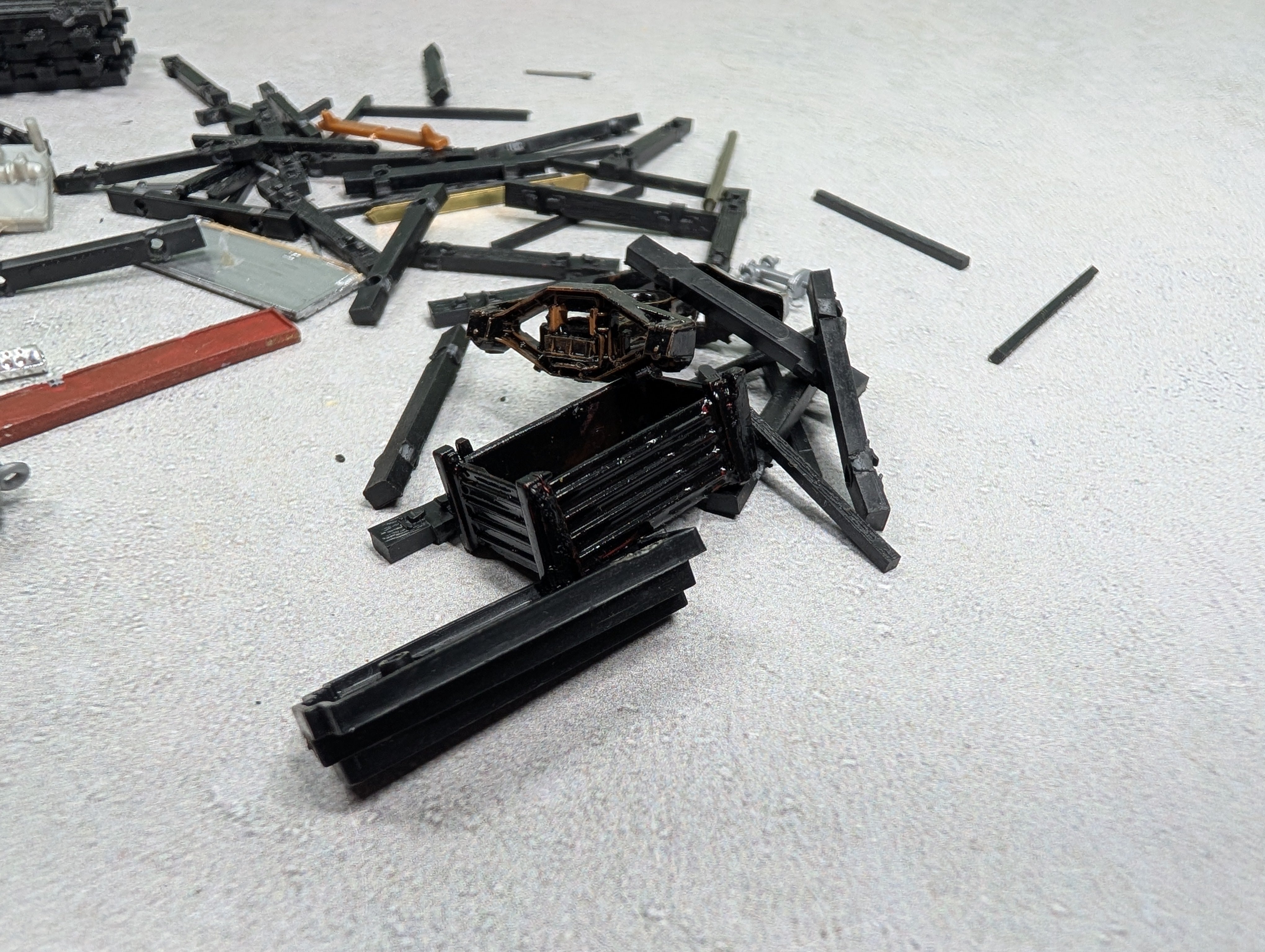 USED HO Scale Lot of Model Railroad Parts