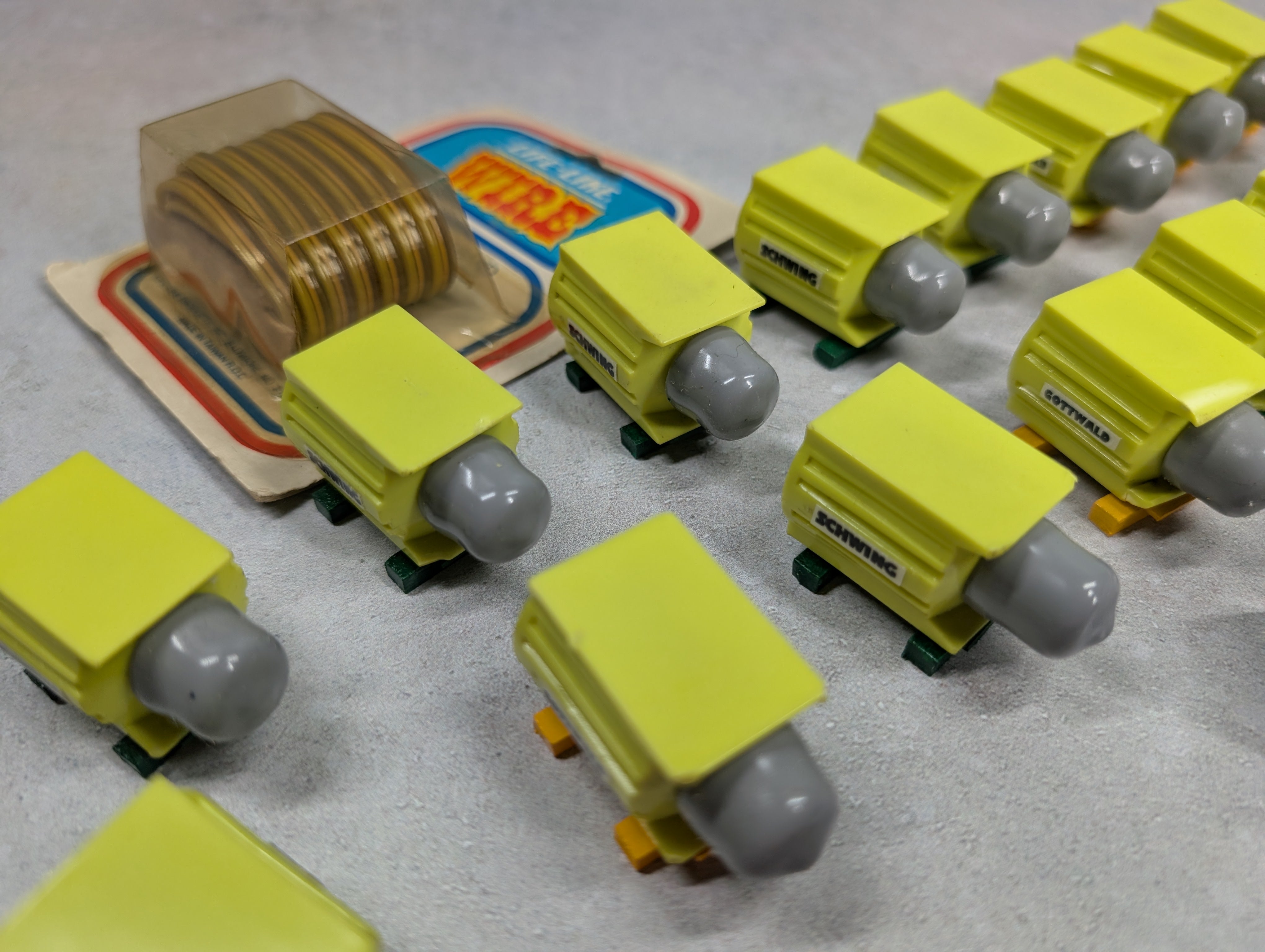 USED HO Scale Lot of Wire, Lights, Custom Generators & More