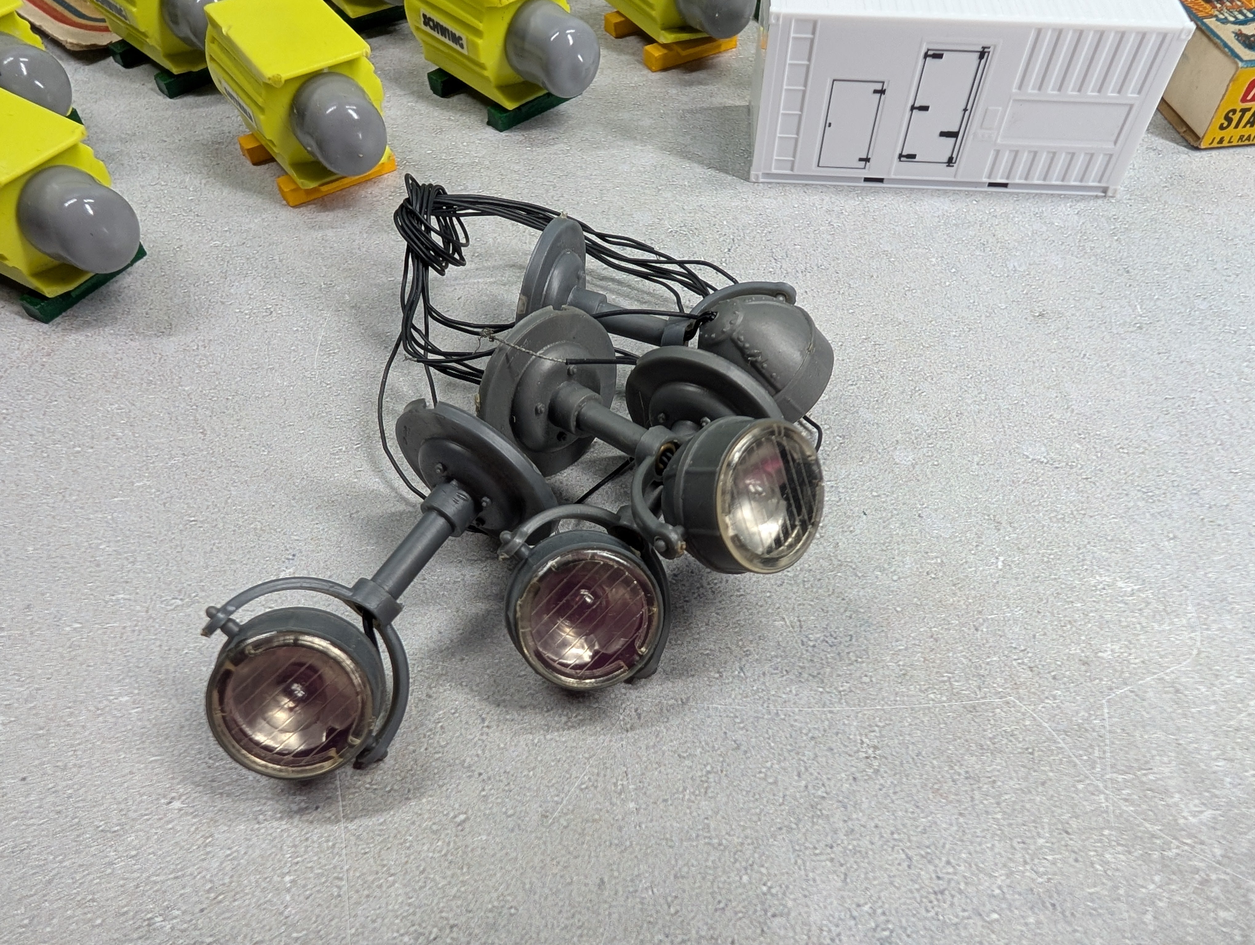 USED HO Scale Lot of Wire, Lights, Custom Generators & More