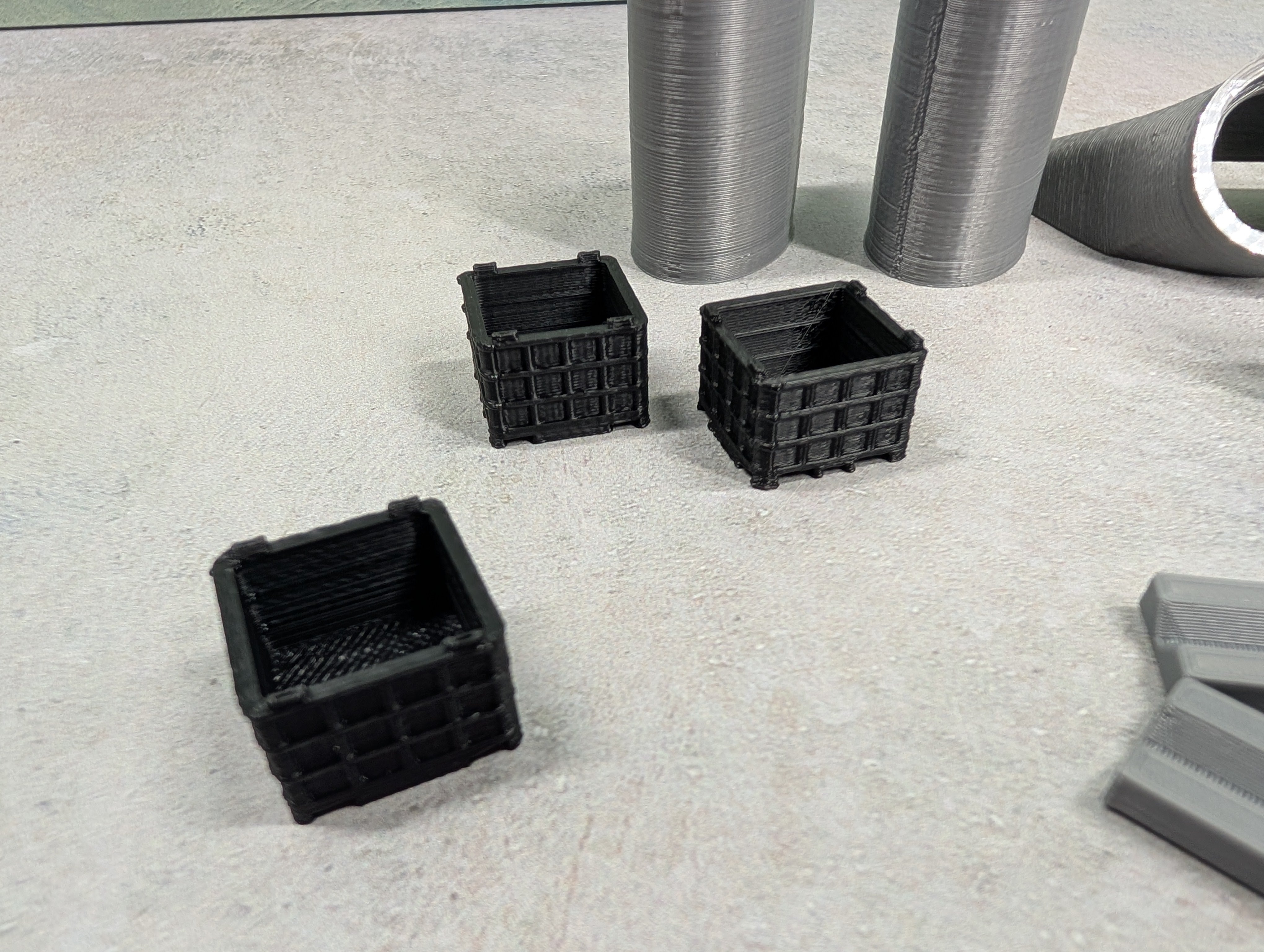 USED 3D to Scale MULTI Scale Lot of Various 3D Printed Industrial Detail Parts