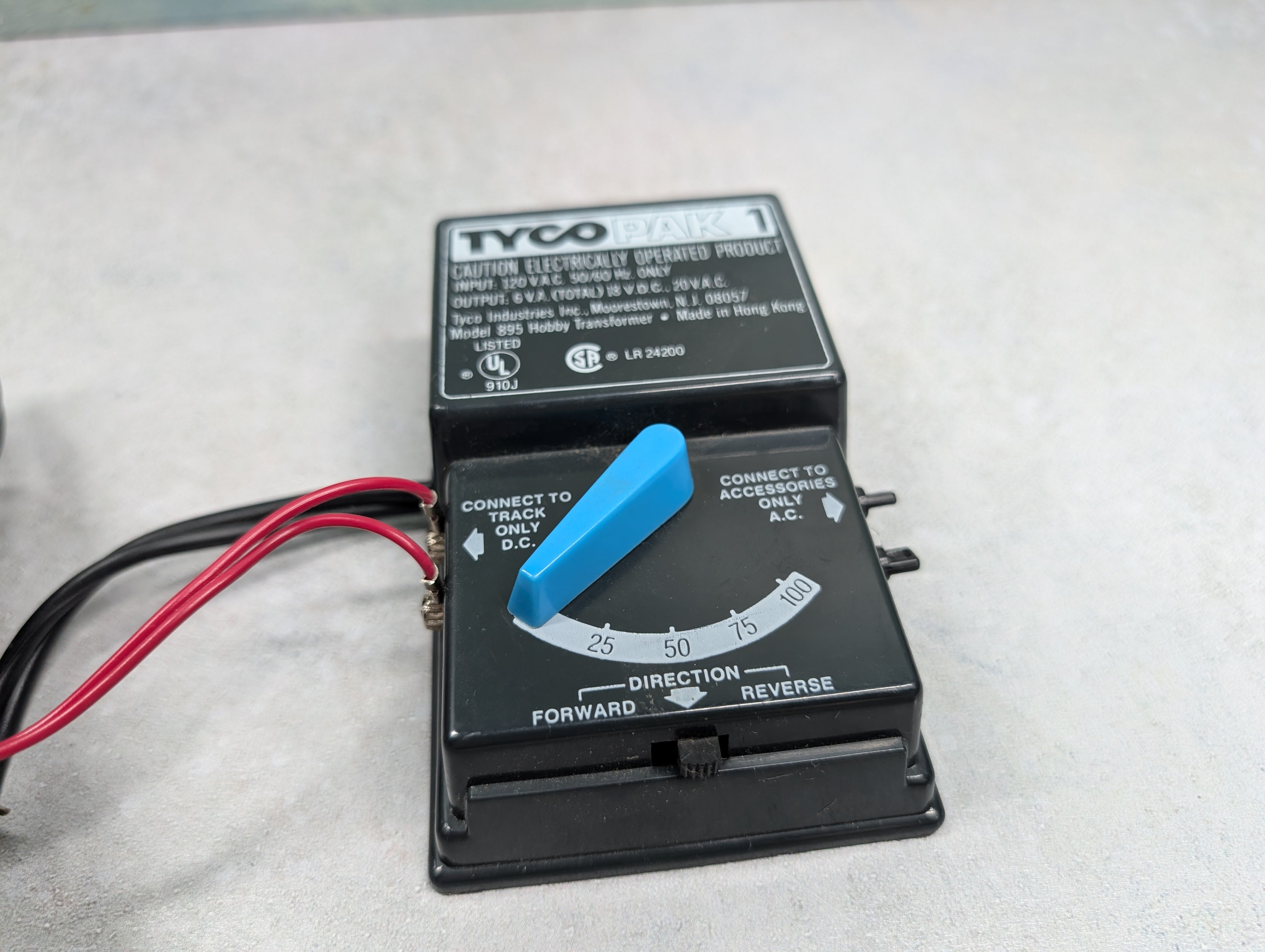 USED Tyco MULTI Scale Pak 1 Hobby Transformer - Tested