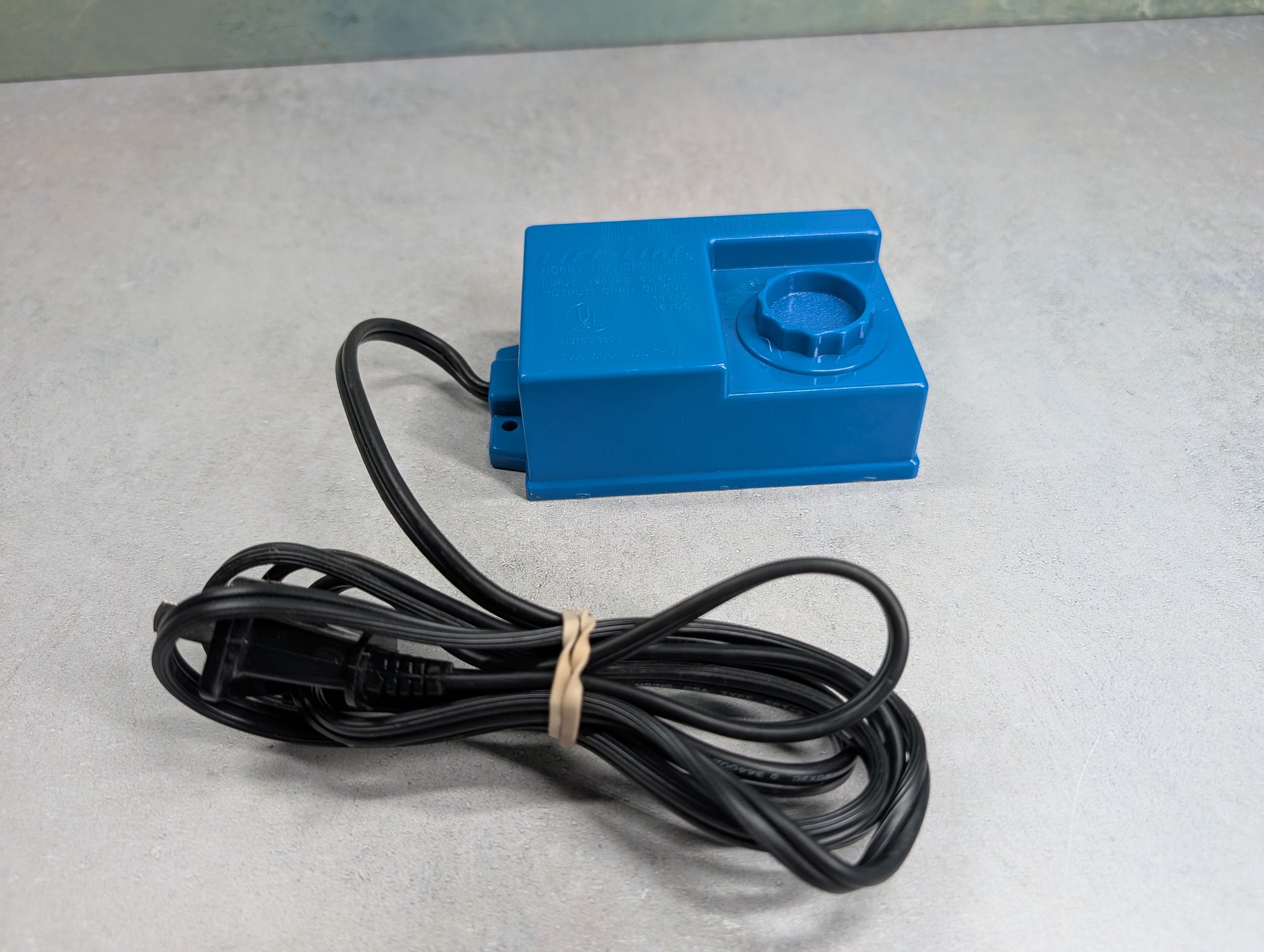 USED Life-Like MULTI Scale Hobby Transformer Light Blue - Tested