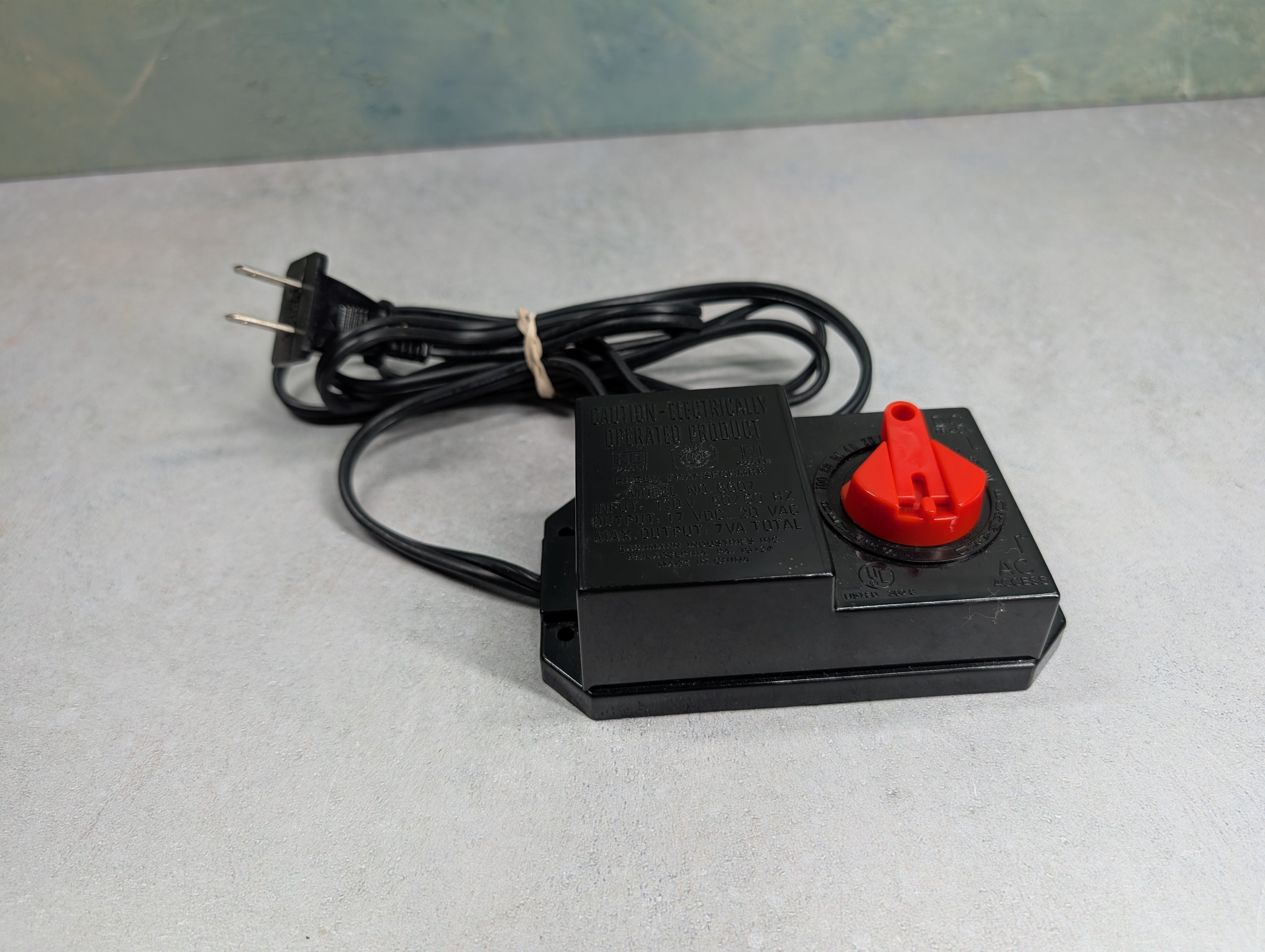 USED Bachmann MULTI Scale Hobby Transformer Black - Tested