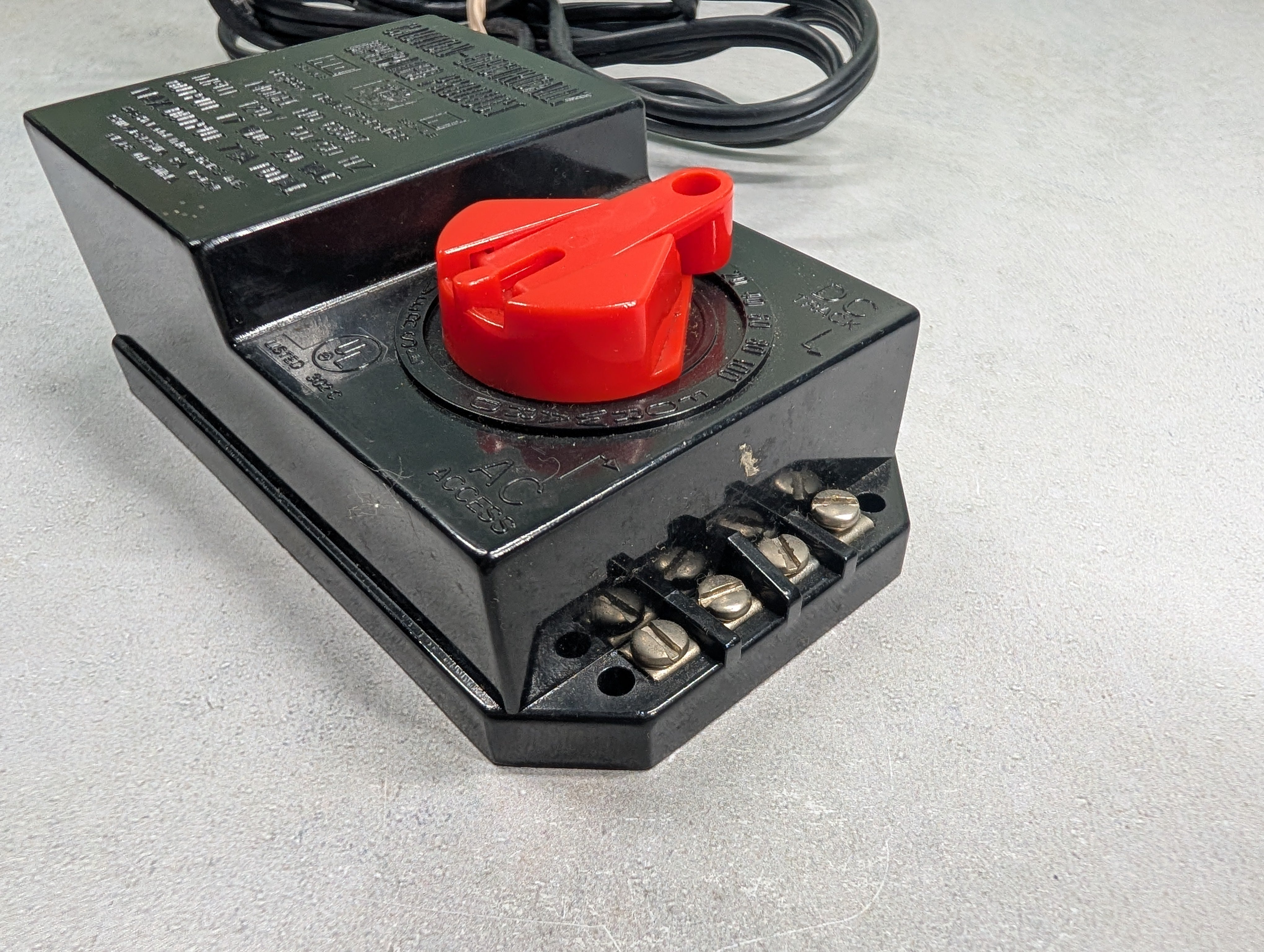 USED Bachmann MULTI Scale Hobby Transformer Black - Tested