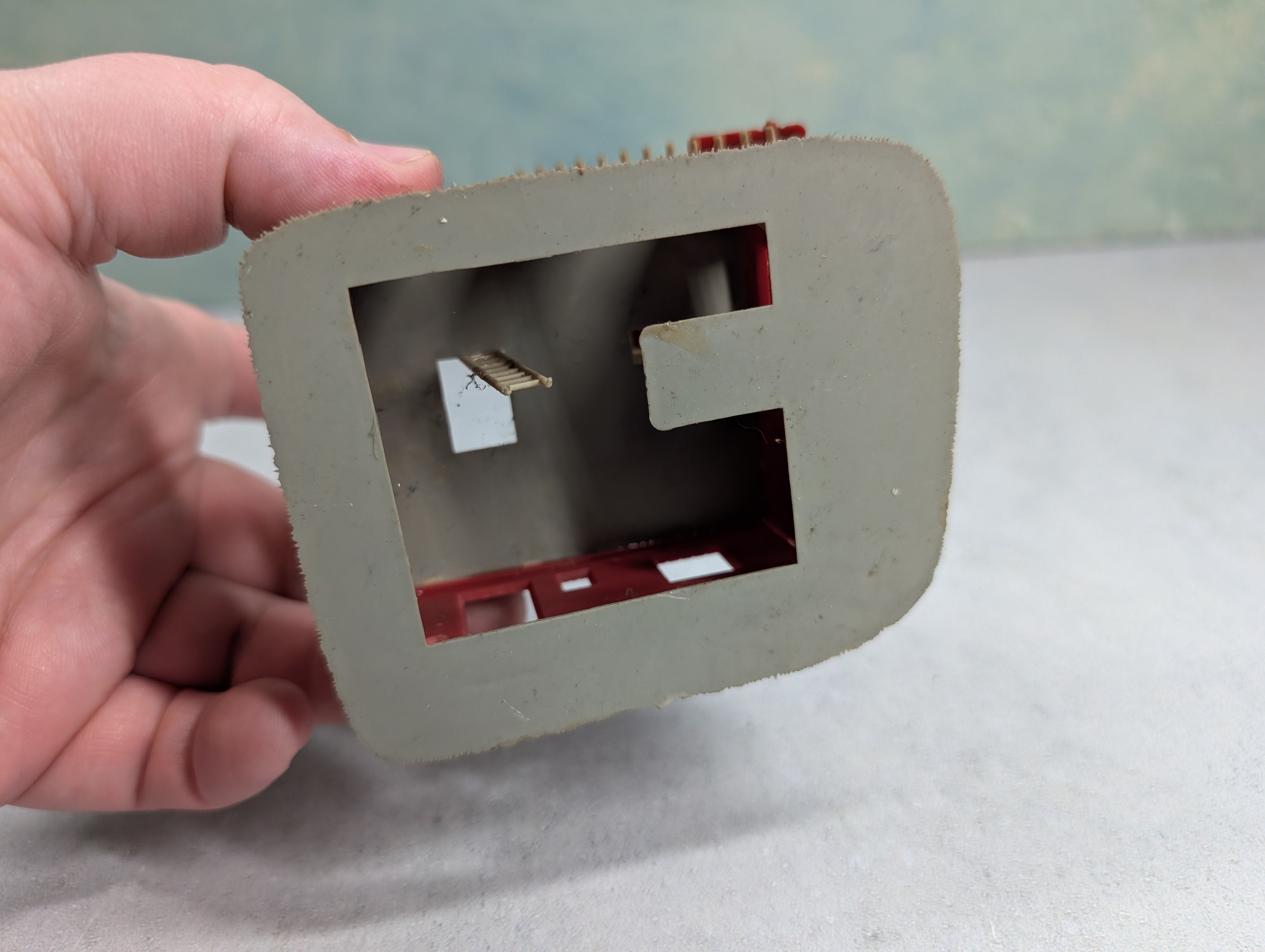 USED HO Scale Home Under Construction