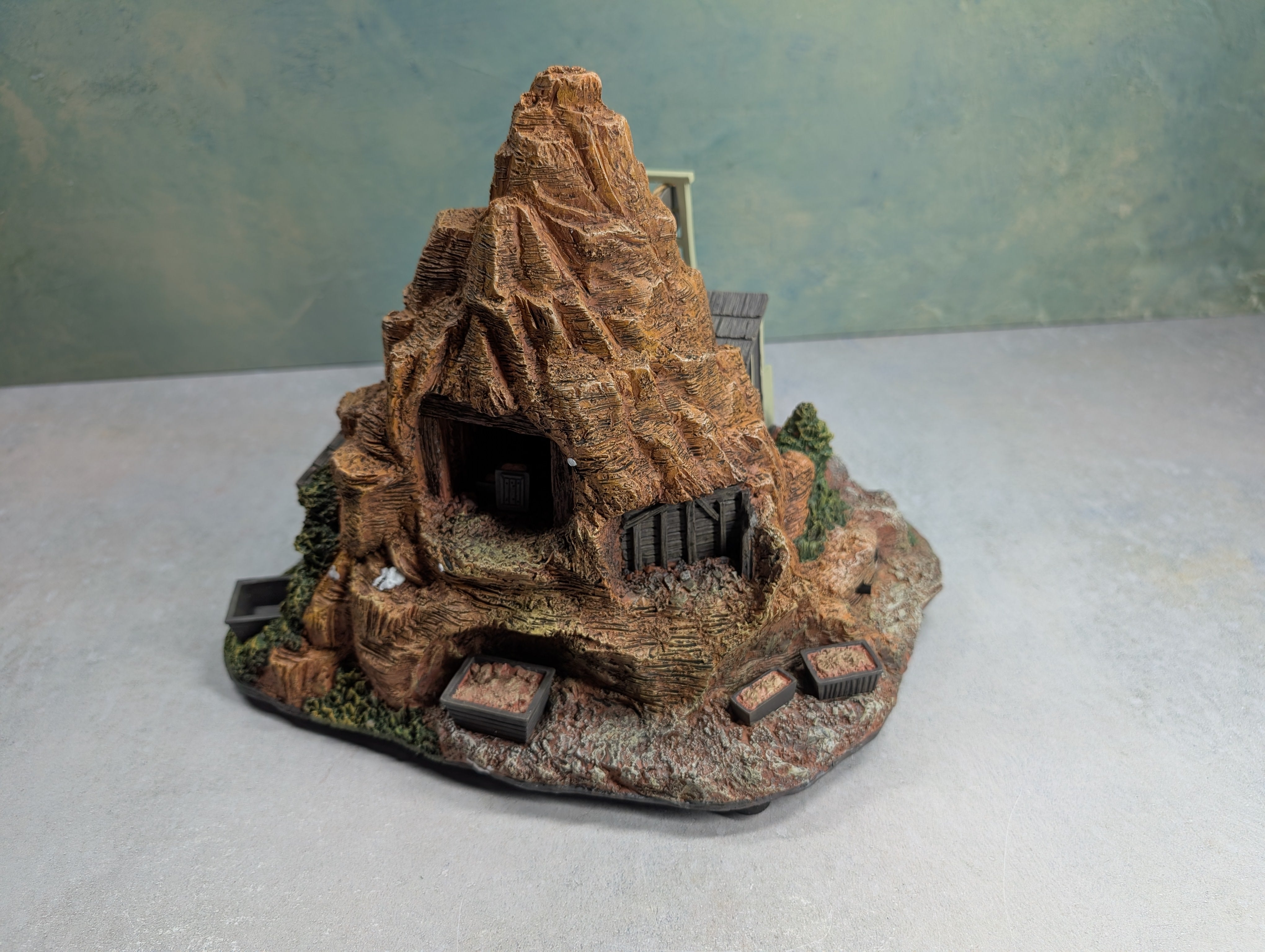 USED Hawthorne Village Silverton Mine Large Landscape Masterpiece