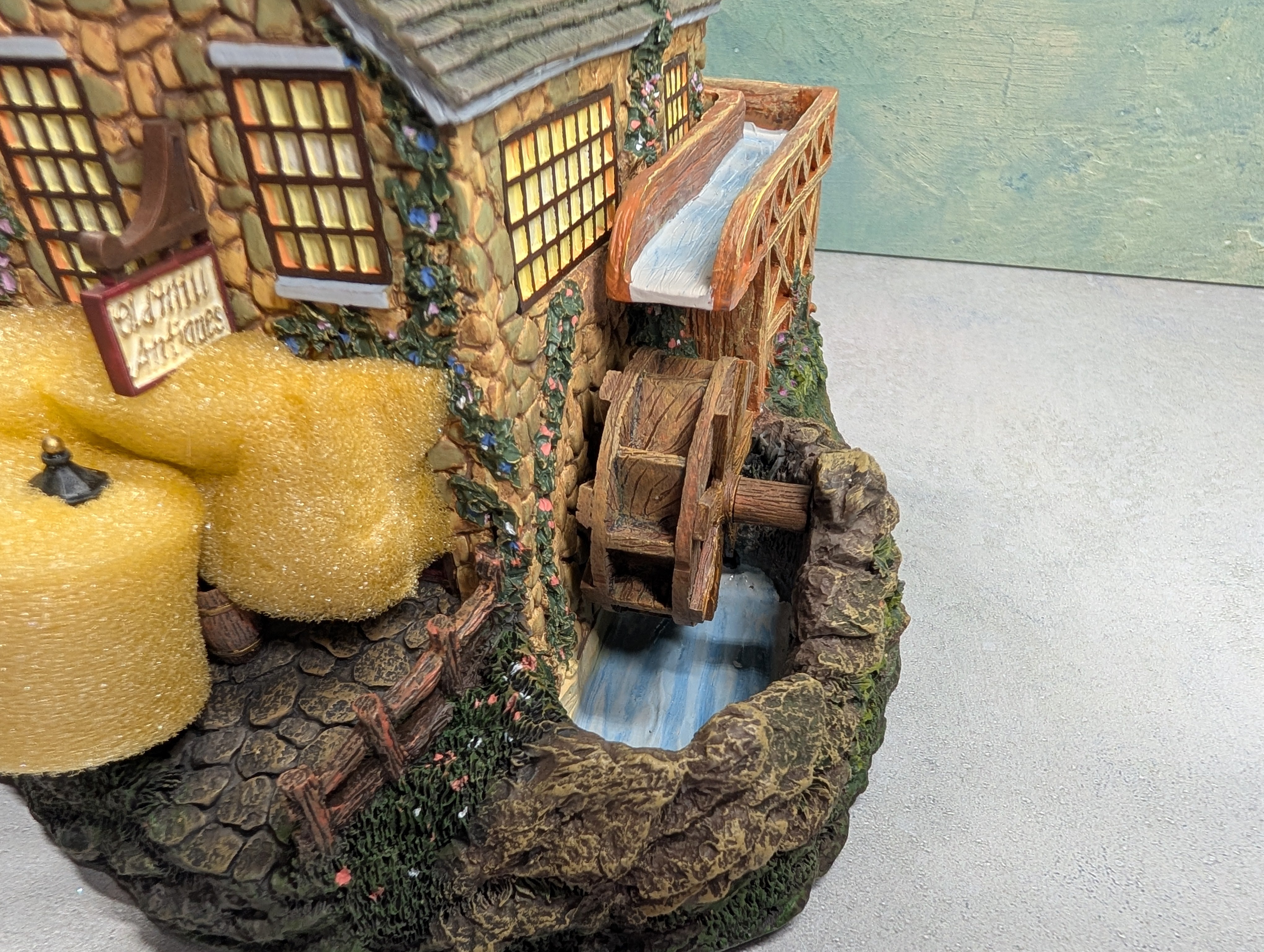 USED Hawthorne Village 79734 Stonebrook Mill Thomas Kinkade