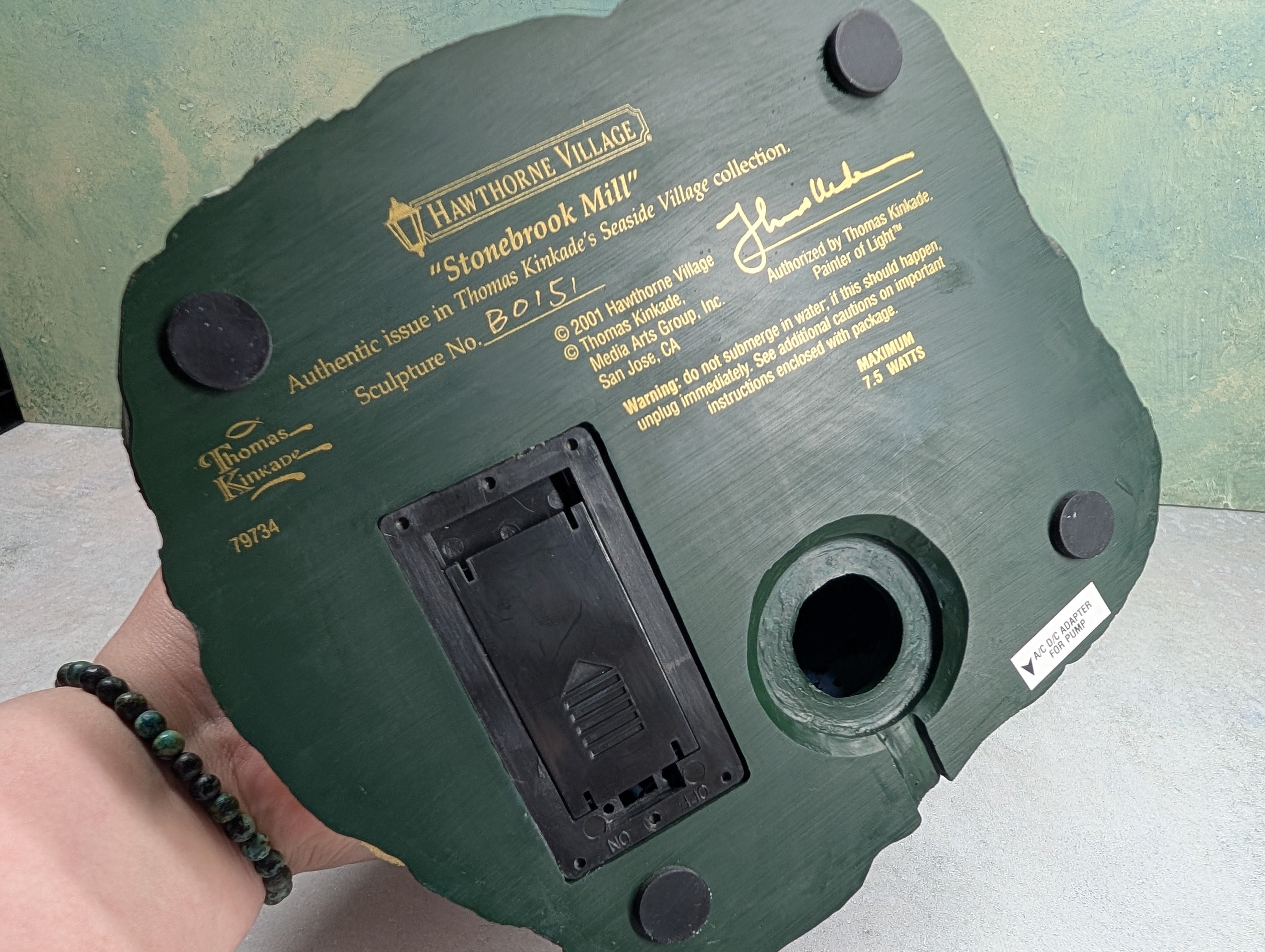 USED Hawthorne Village 79734 Stonebrook Mill Thomas Kinkade