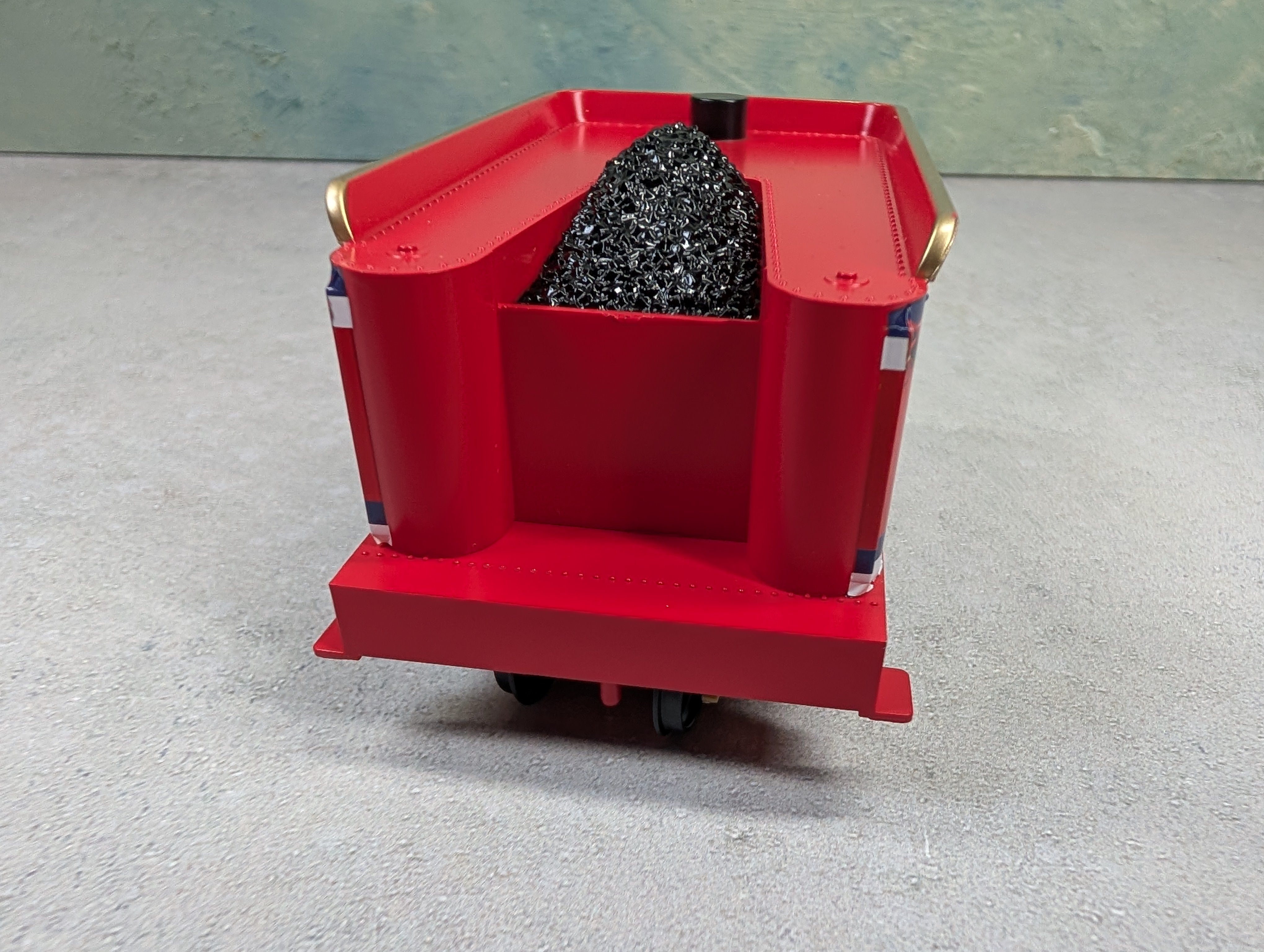 USED Hawthorne Village On30 Scale 4-6-0 Steam Locomotive, Narrow Gauge Budweiser Runs Great DC