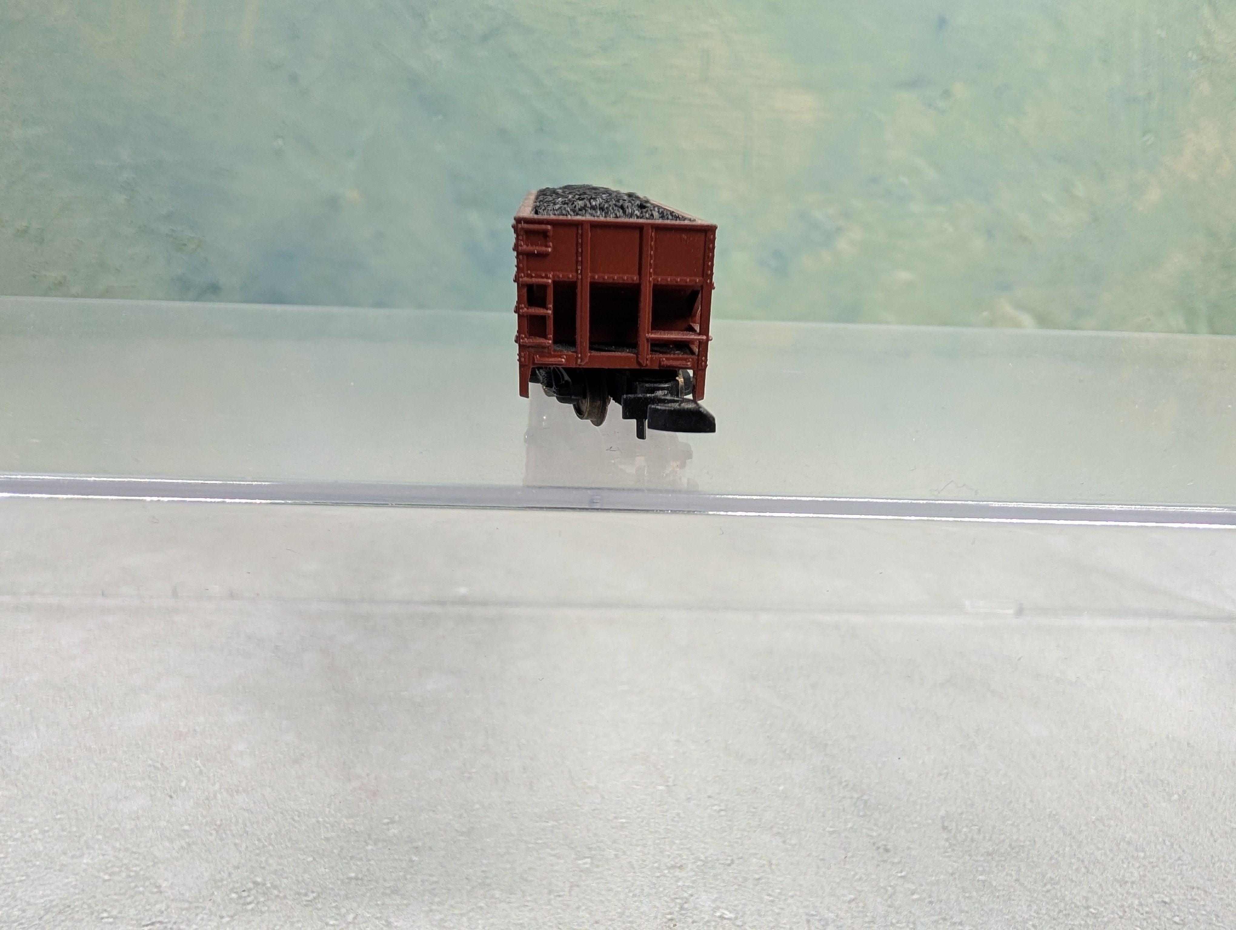 USED Marklin Z Scale H35 Coal Hopper Pennsylvania #268769