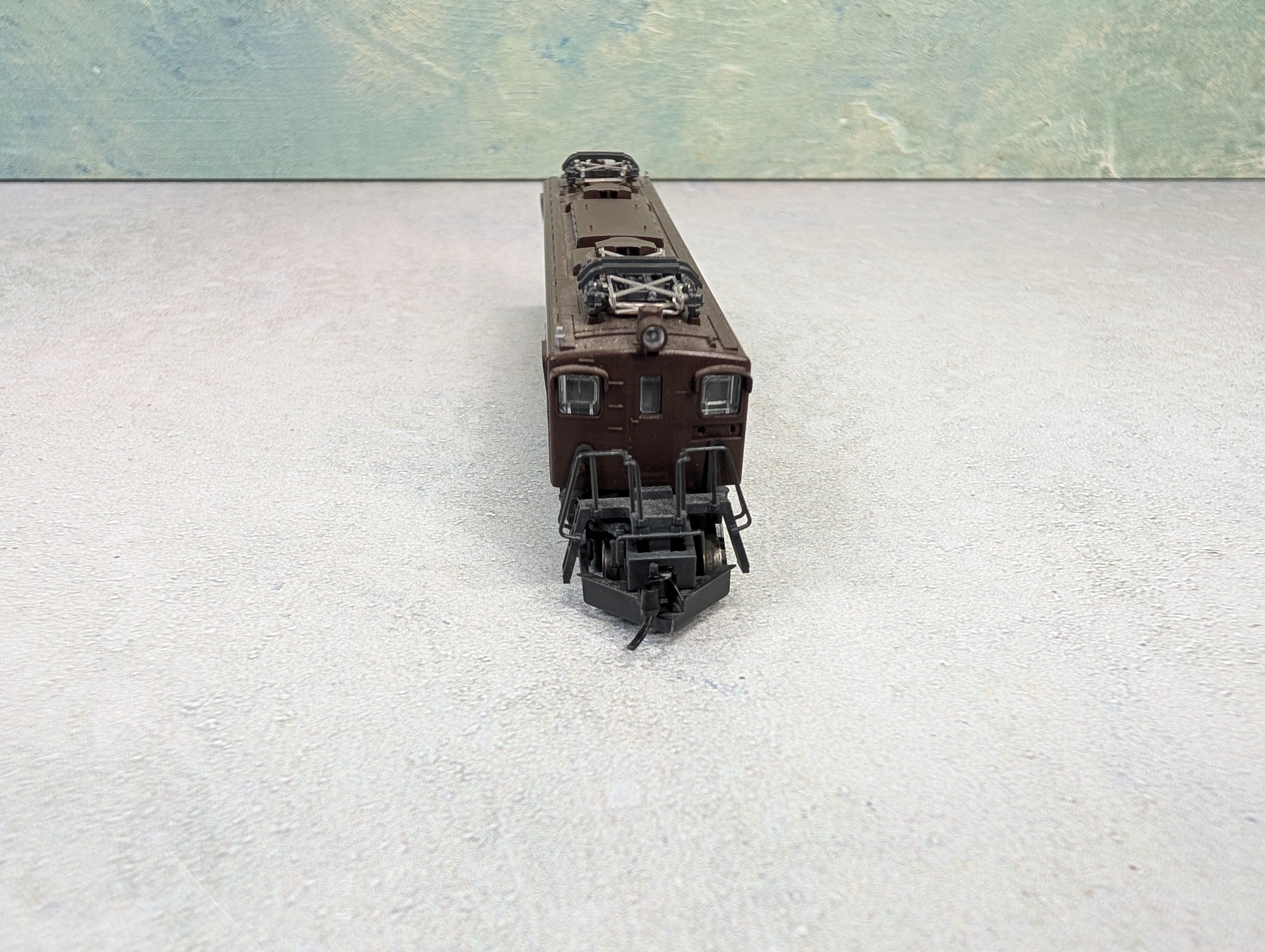 USED KATO N Scale EF15 Electric Locomotive Undecorated Brown Runs Great DC