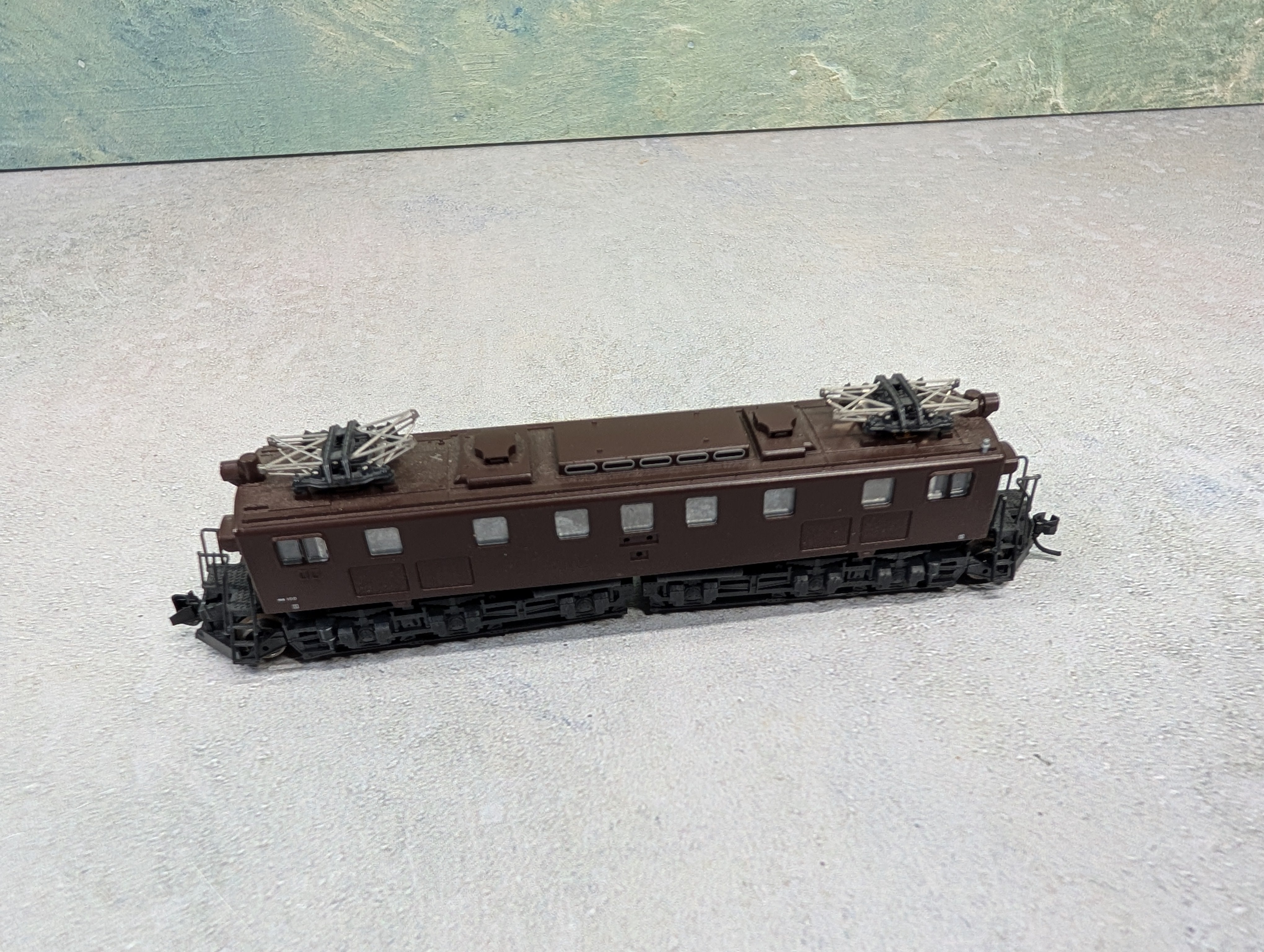 USED KATO N Scale EF15 Electric Locomotive Undecorated Brown Runs Great DC
