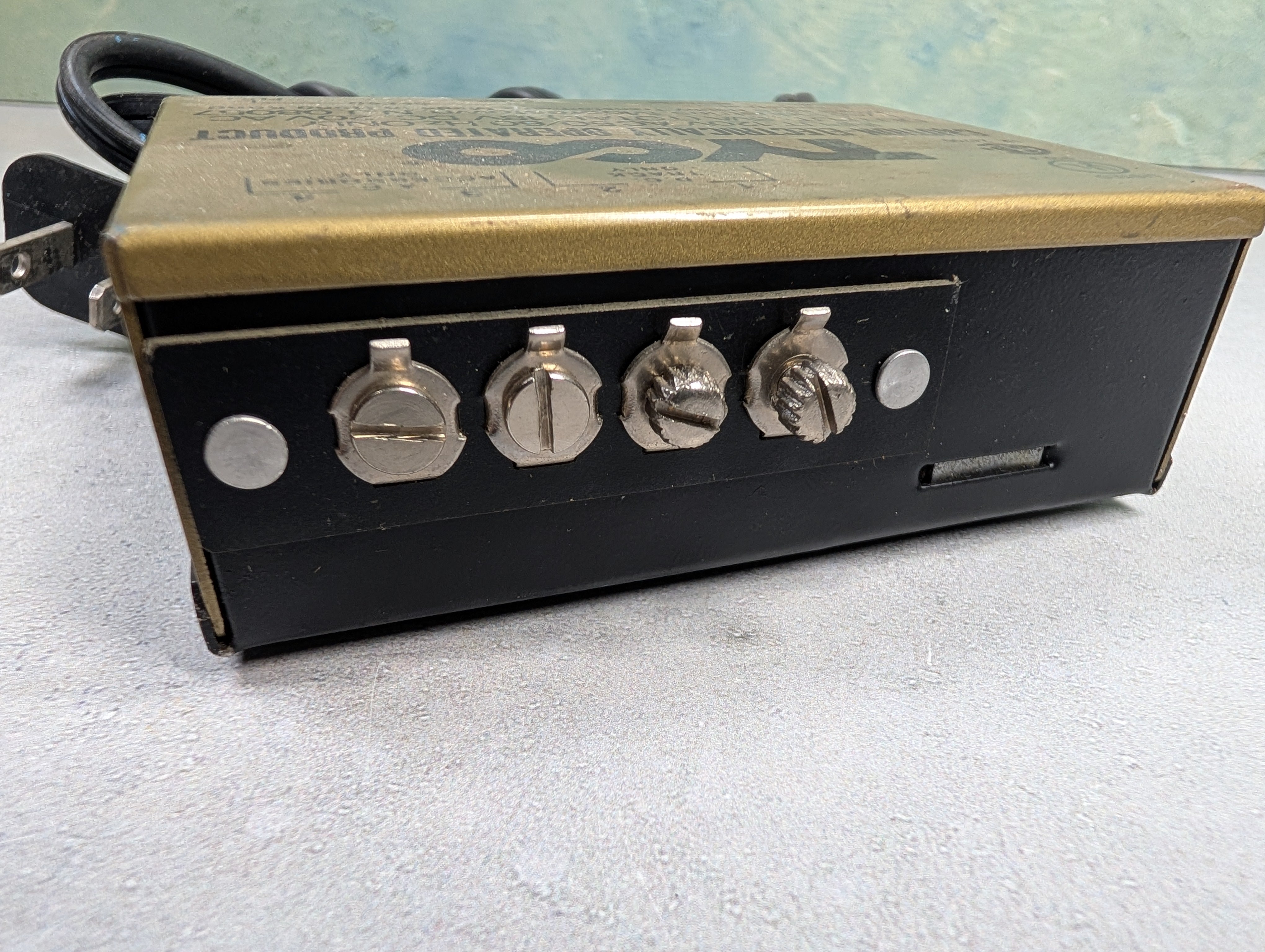 USED Tyco MULTI Scale DC Hobby Transformer Gold - Tested